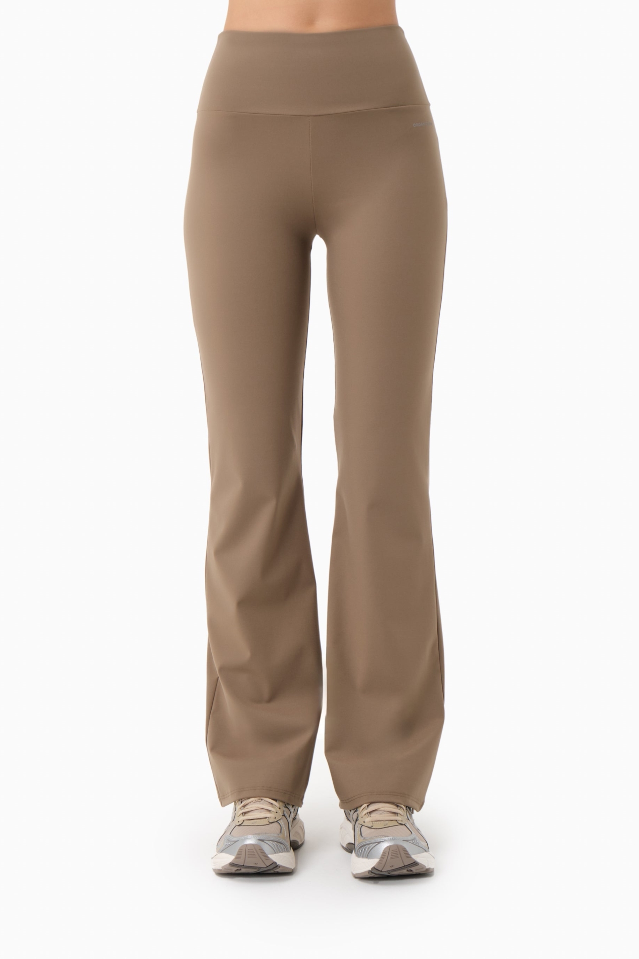 Image of ORGANICATION dames vegan Broek Lavinn Gravel