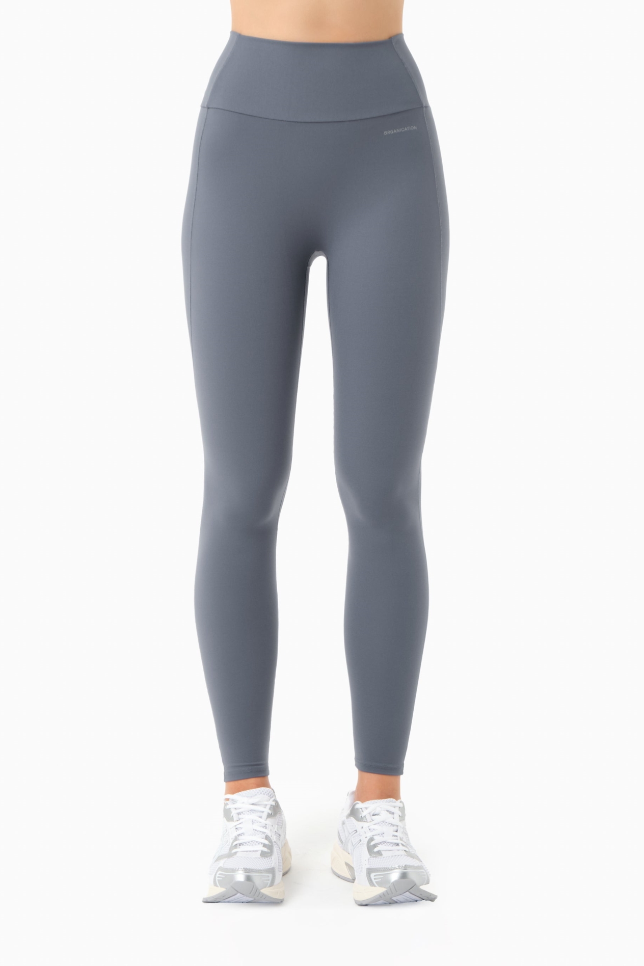 Image of ORGANICATION dames vegan Leggings Hoge Taille Linnda Zacht Indigo