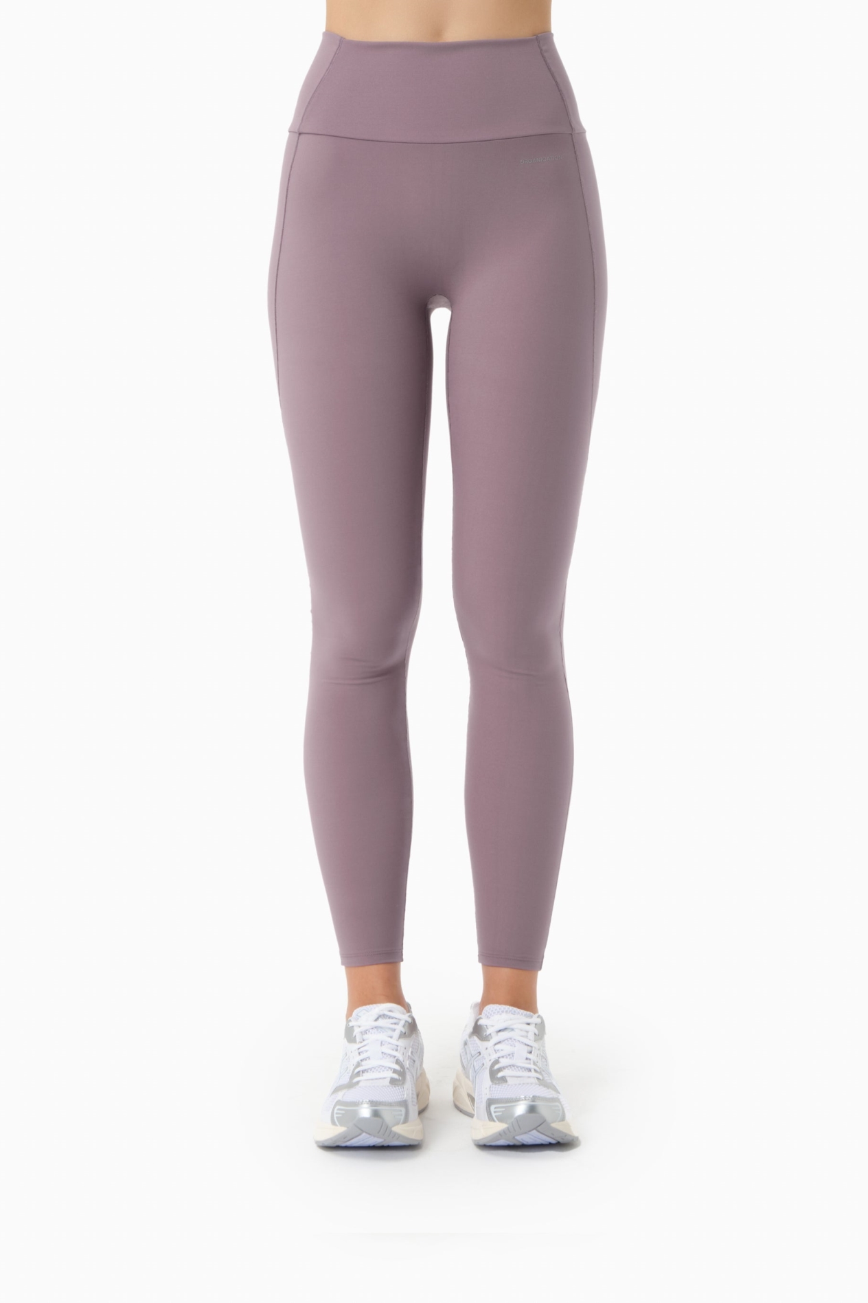 Image of ORGANICATION dames vegan Leggings High Waist Linnda Dirty Lilac