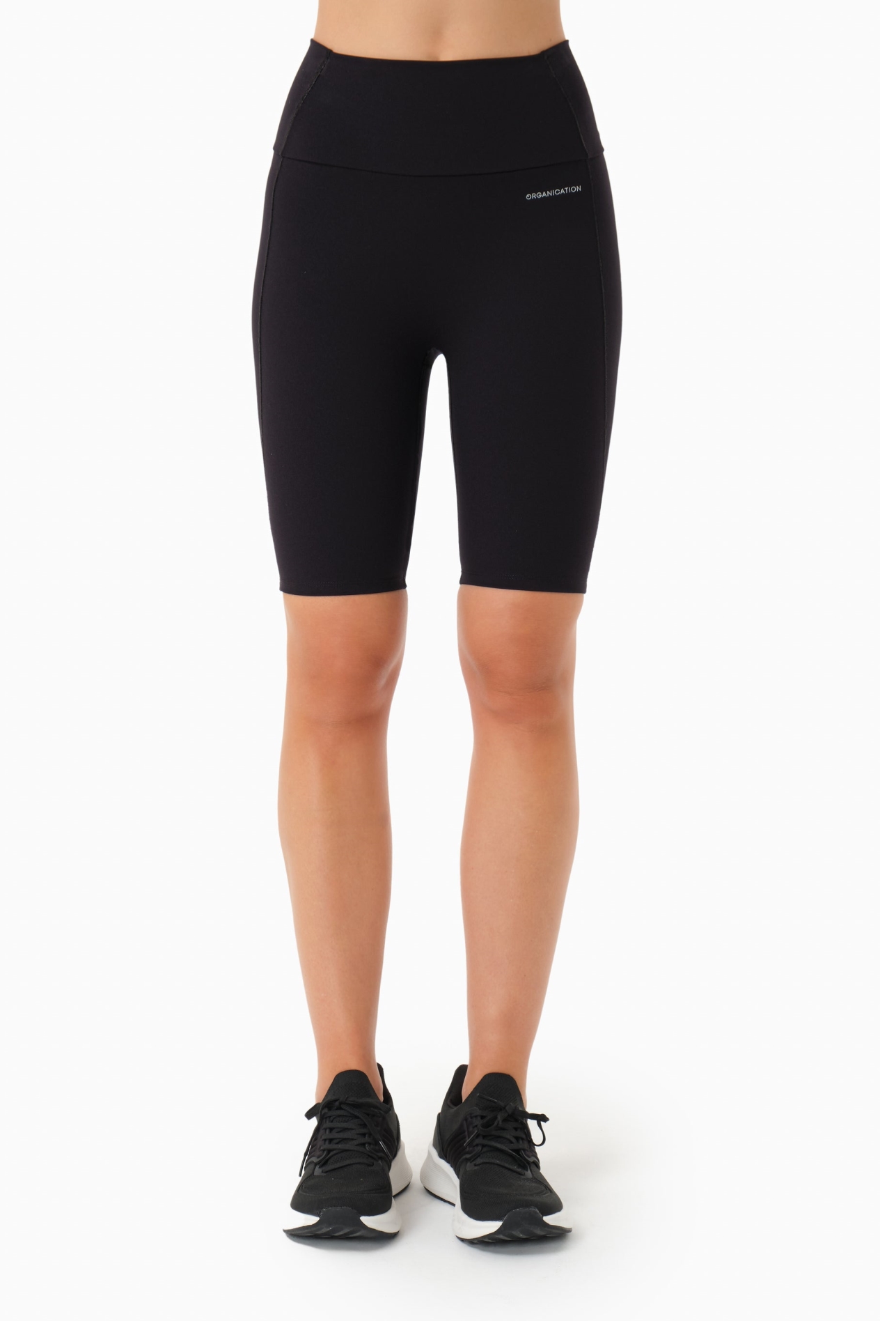 ORGANICATION womens vegan Biker Shorts Lessley Black