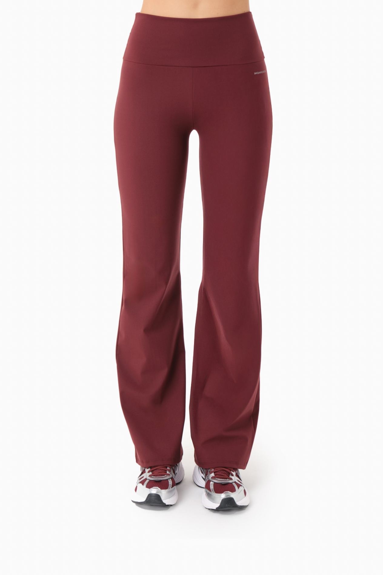 Image of ORGANICATION dames vegan Broek Lavinn Bordeaux