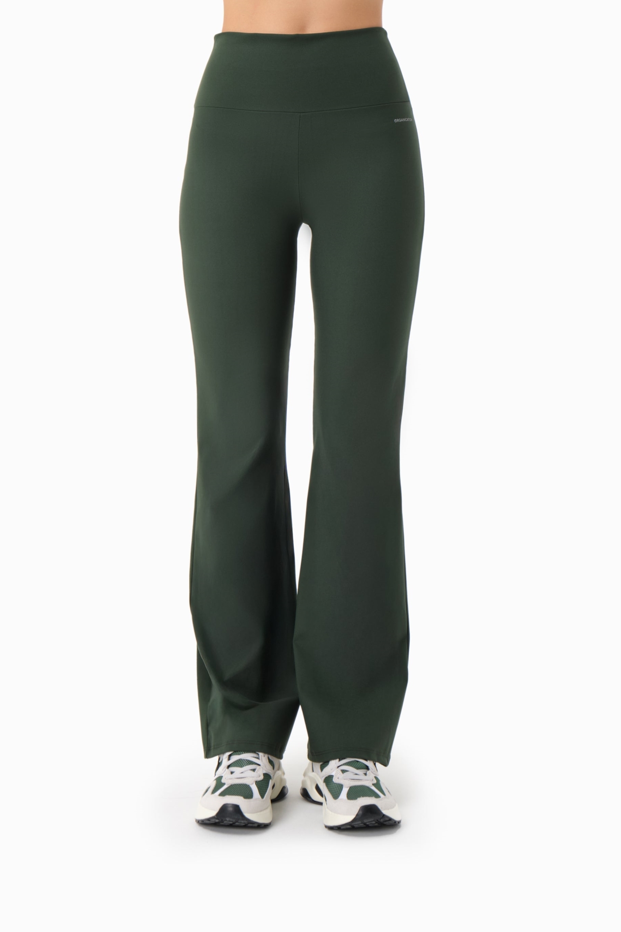 Image of ORGANICATION dames vegan Broek Lavinn Amazonas Groen