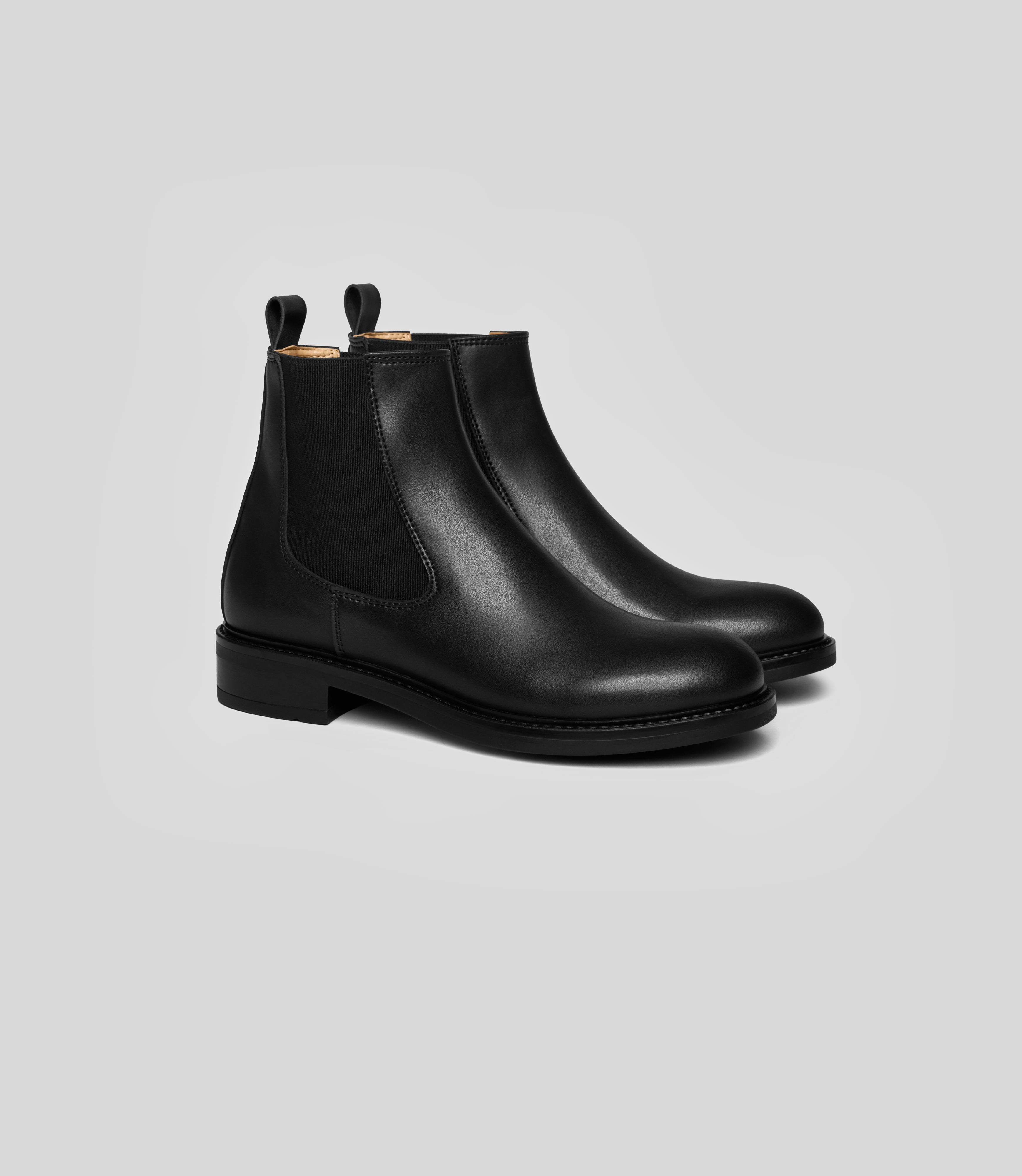 Solari Milano Chelsea Boots Dames Zwart
