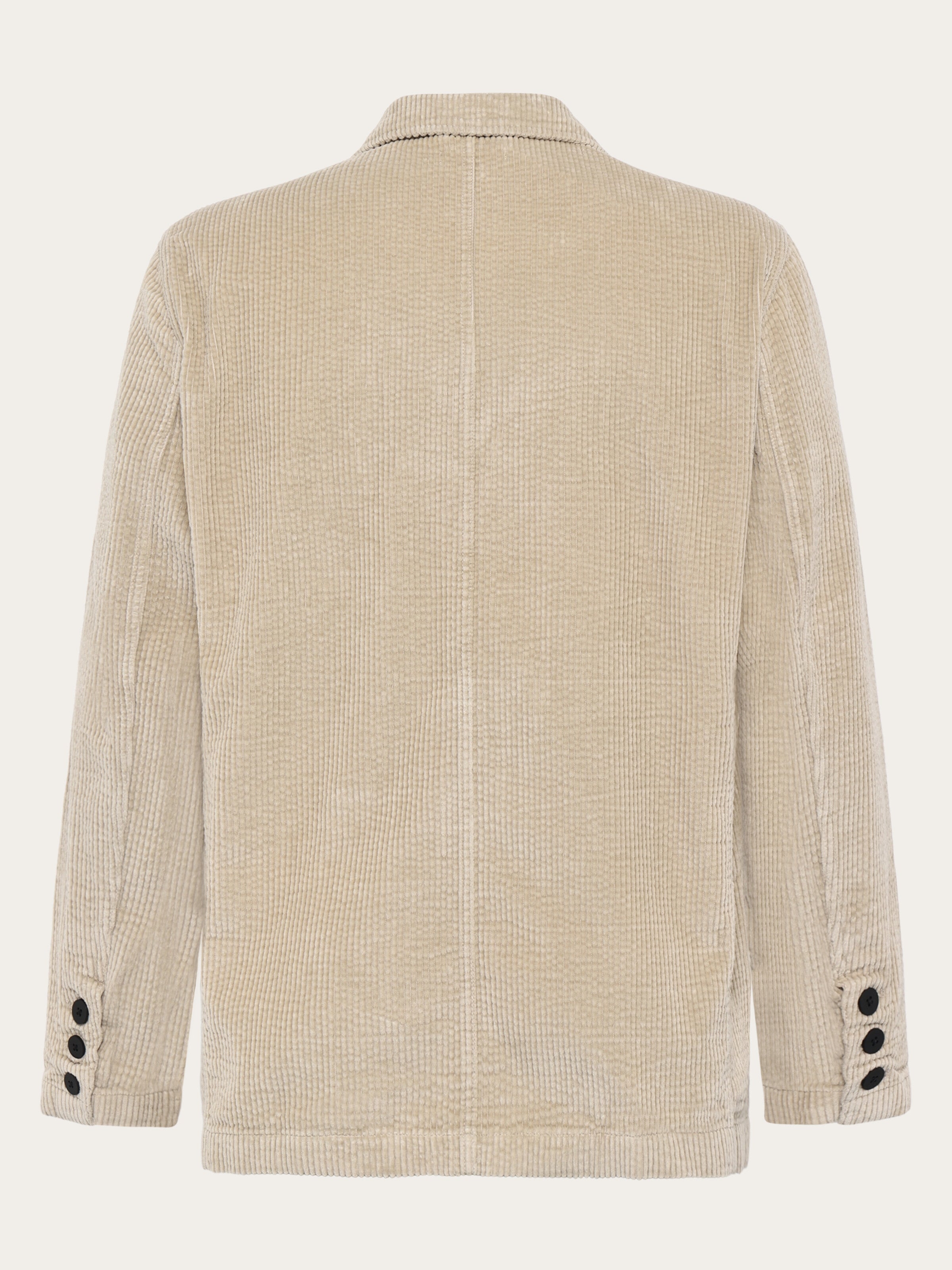 KnowledgeCotton Apparel Blazer Corduroy Light Feather Grey