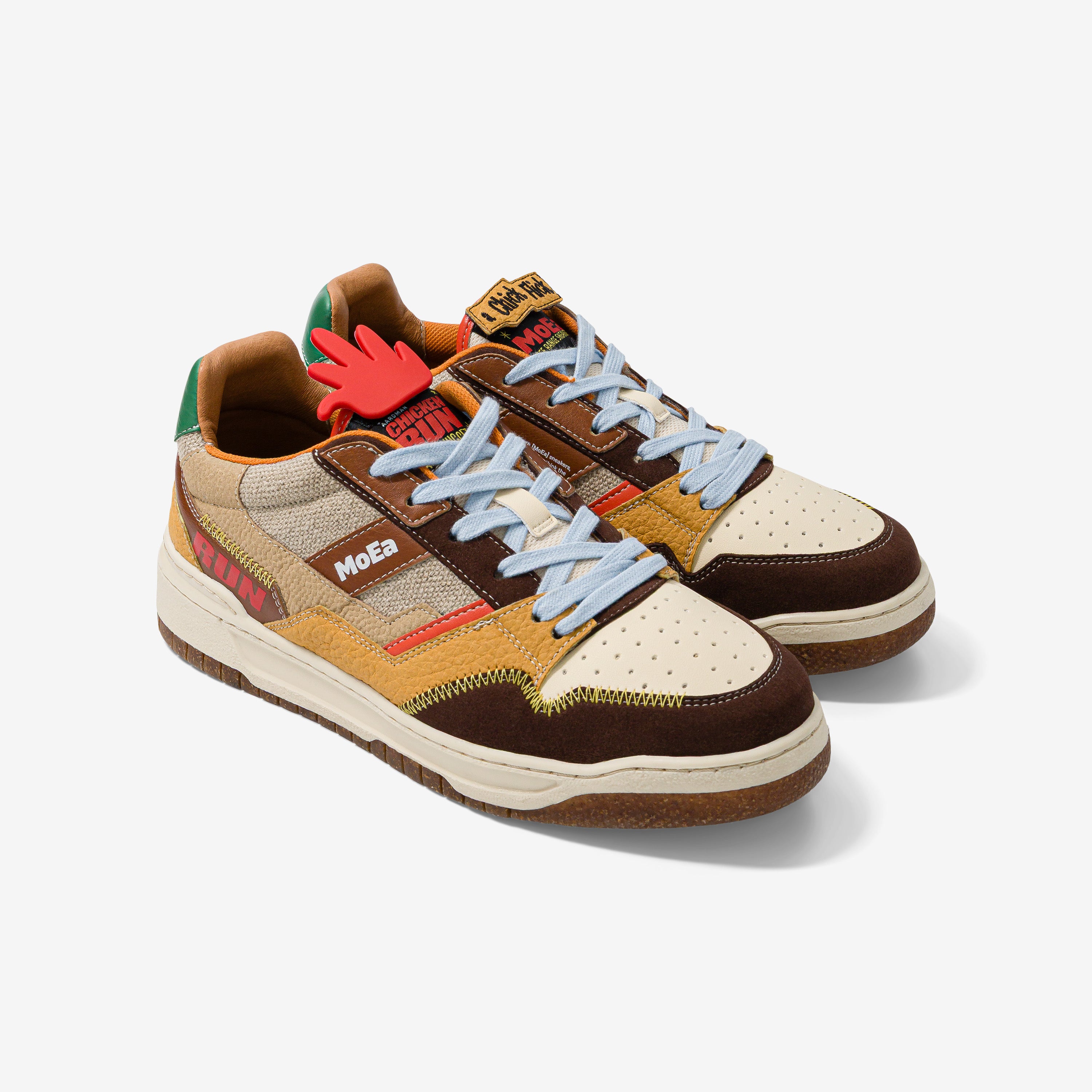 MoEa men vegan Sneakers Gen2 Chicken Run X Moea Edition Multicolour