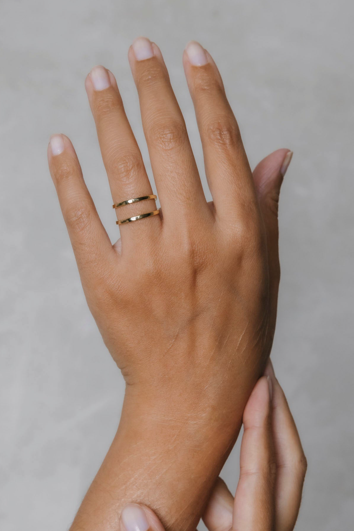 Jyoti Fair Works womens vegan Ring Karana Brass