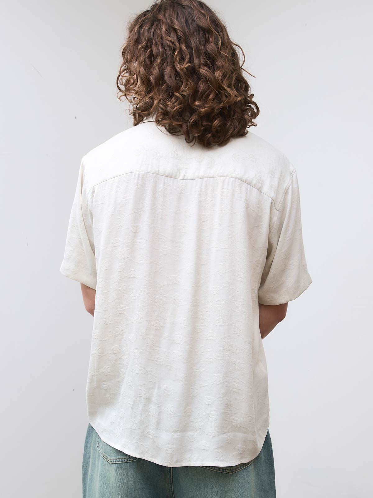 Yahmo men vegan Shirt Muck Jasmine White