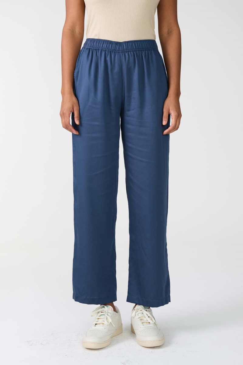 Yahmo Damen vegan Hose Hilde Blue