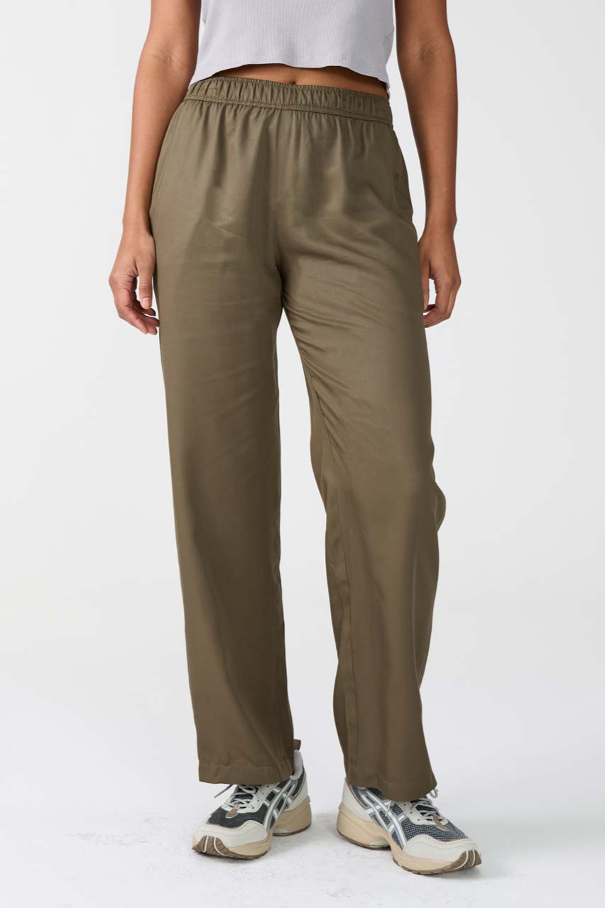 Yahmo Damen vegan Hose Hilde Olive