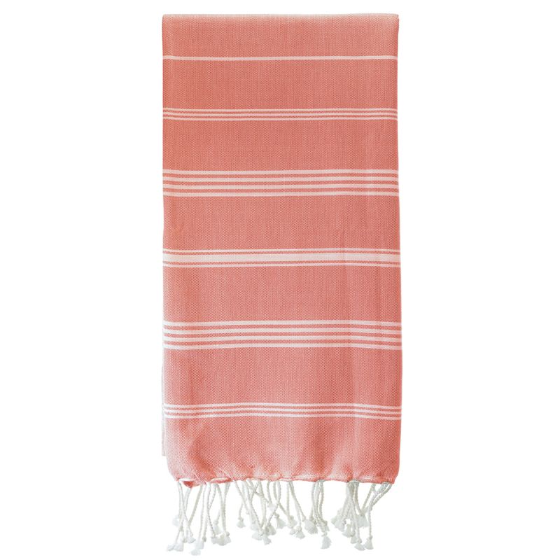 Karawan unisex vegan Towel Hammam Coral