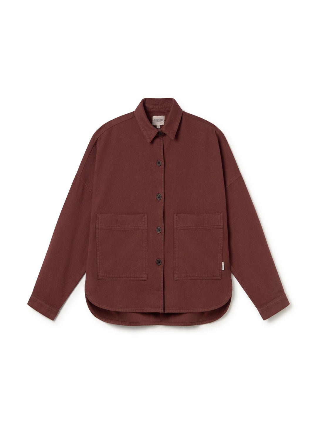 110068 - Damen vegan Überhemd Senja Russet Braun 110068 - Damen vegan Überhemd Senja Russet Braun