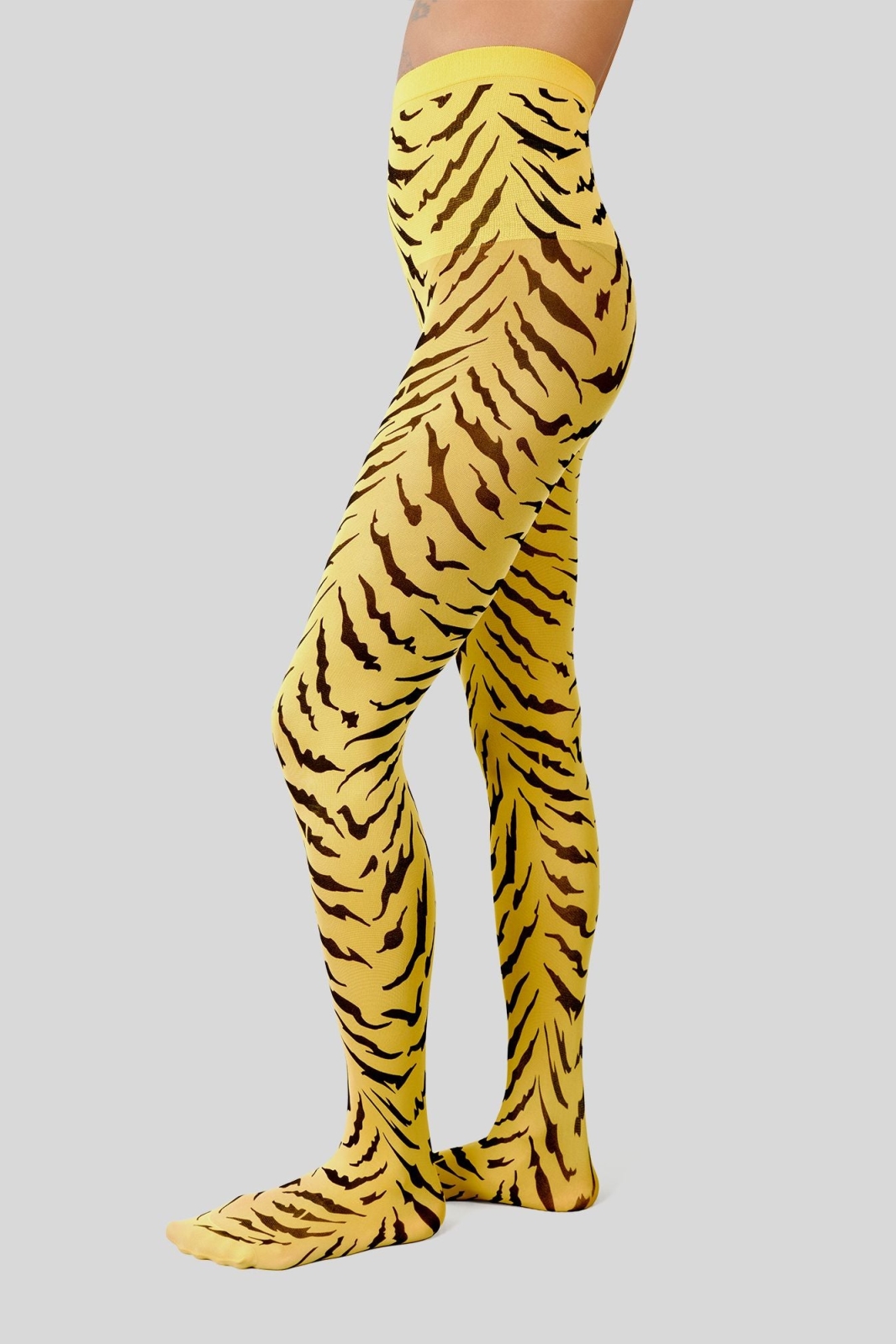 Swedish Stockings womens vegan Tights Tiger Roxana Orange