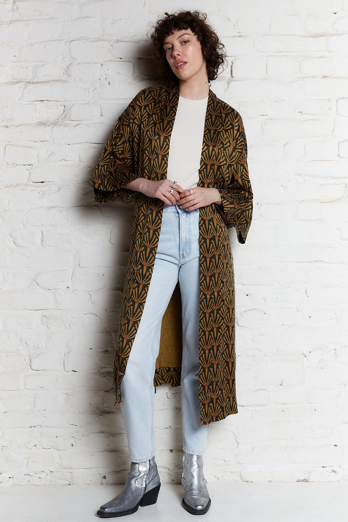 Yahmo Damen vegan Kimono Liese Artdeco