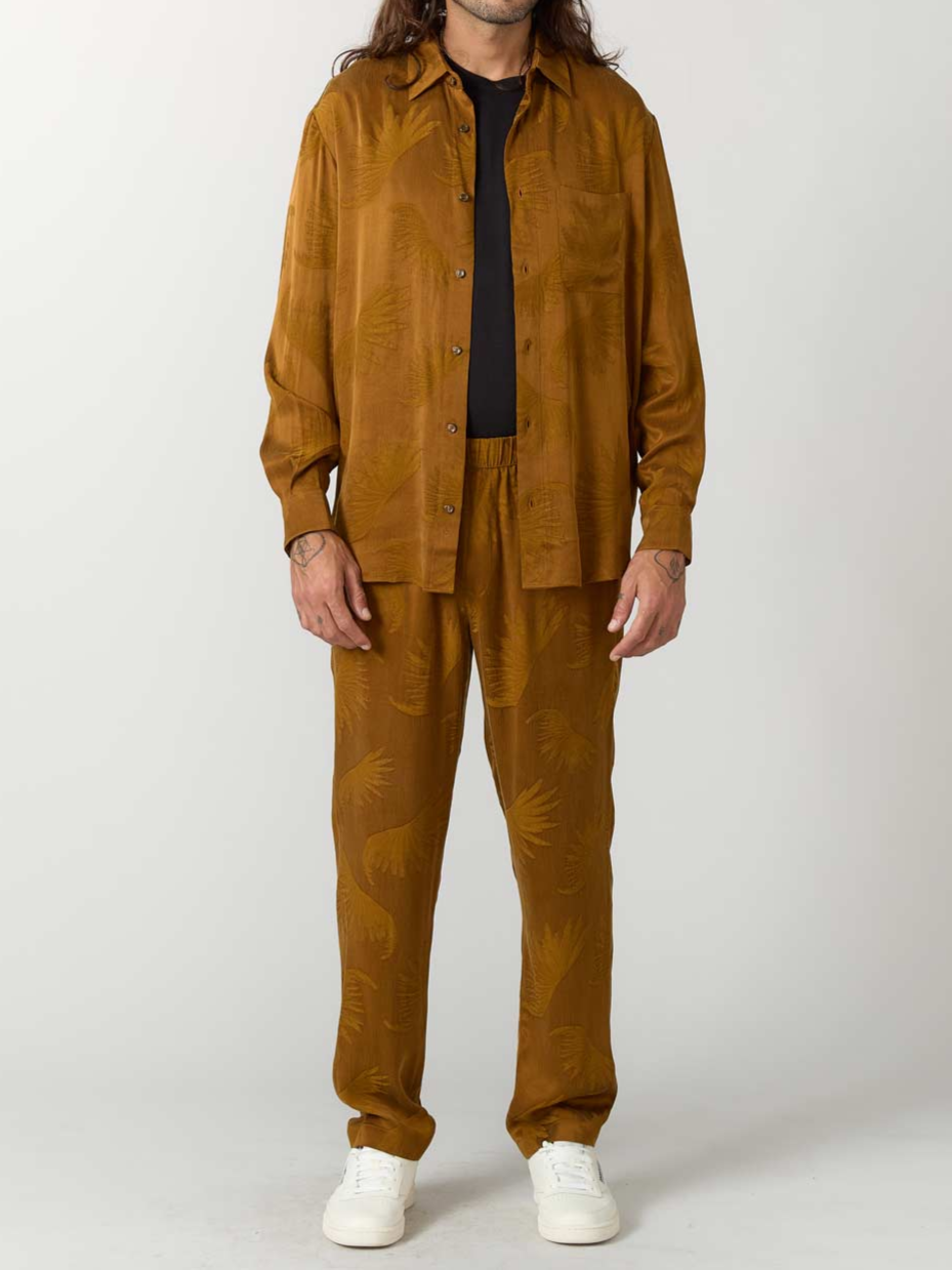 Yahmo men vegan Pants Walter Sandalwood