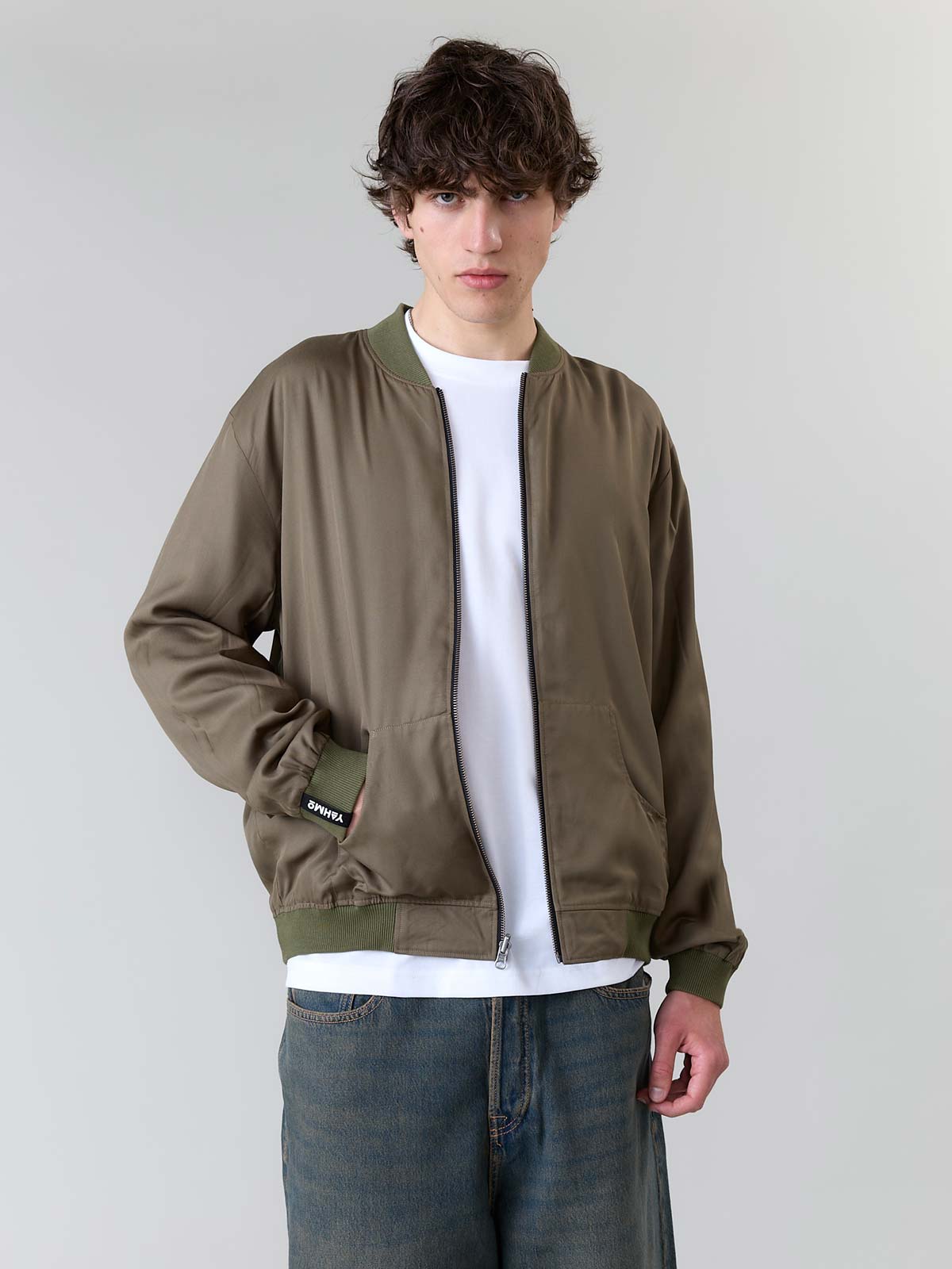 110235 - Herren vegan Jacke Bomber Reversible Laslo Daydream Olive 110235 - Herren vegan Jacke Bomber Reversible Laslo Daydream Olive