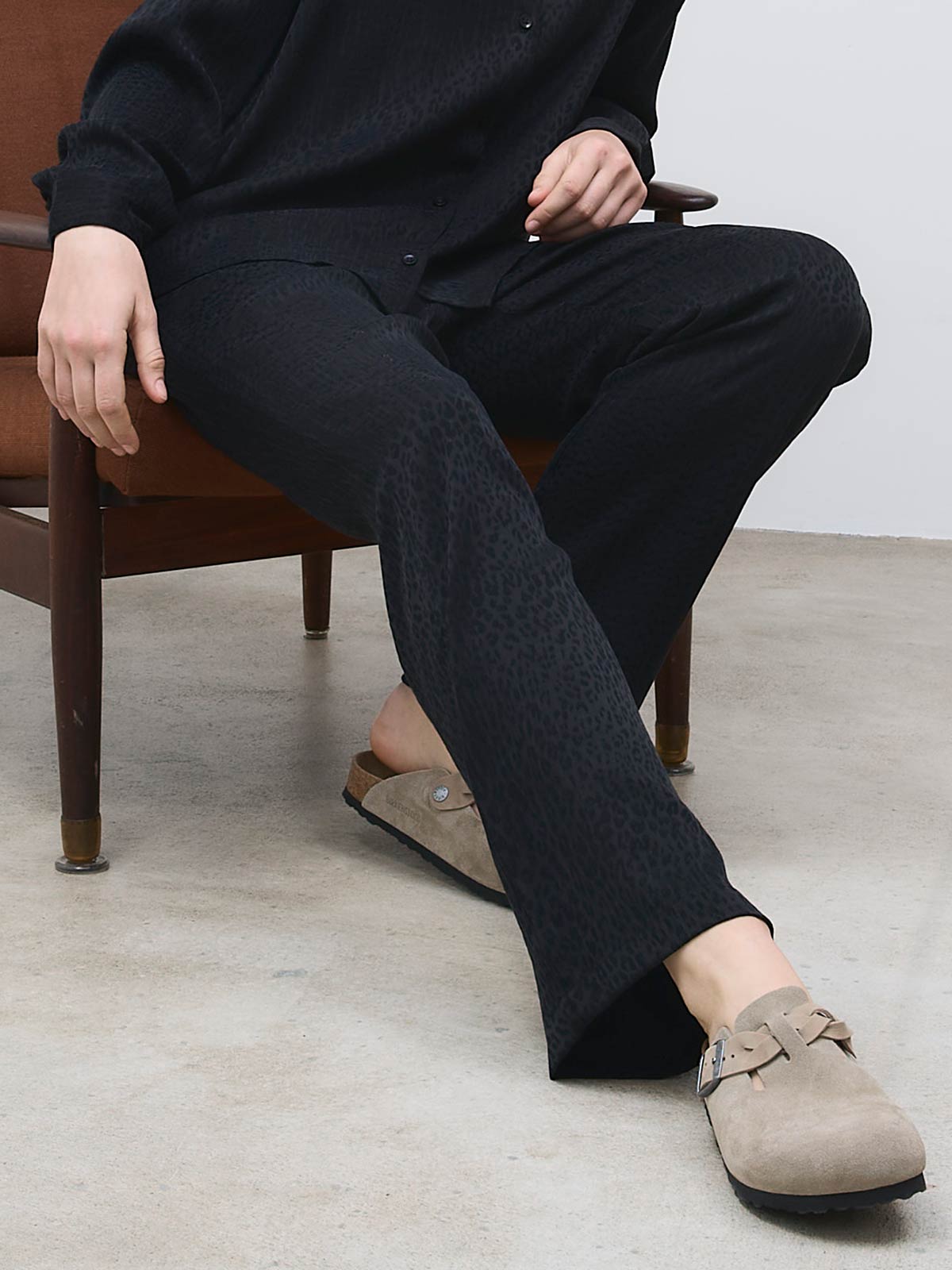 110242 - Damen vegan Hose Hilde Leo Schwarz 110242 - Damen vegan Hose Hilde Leo Schwarz