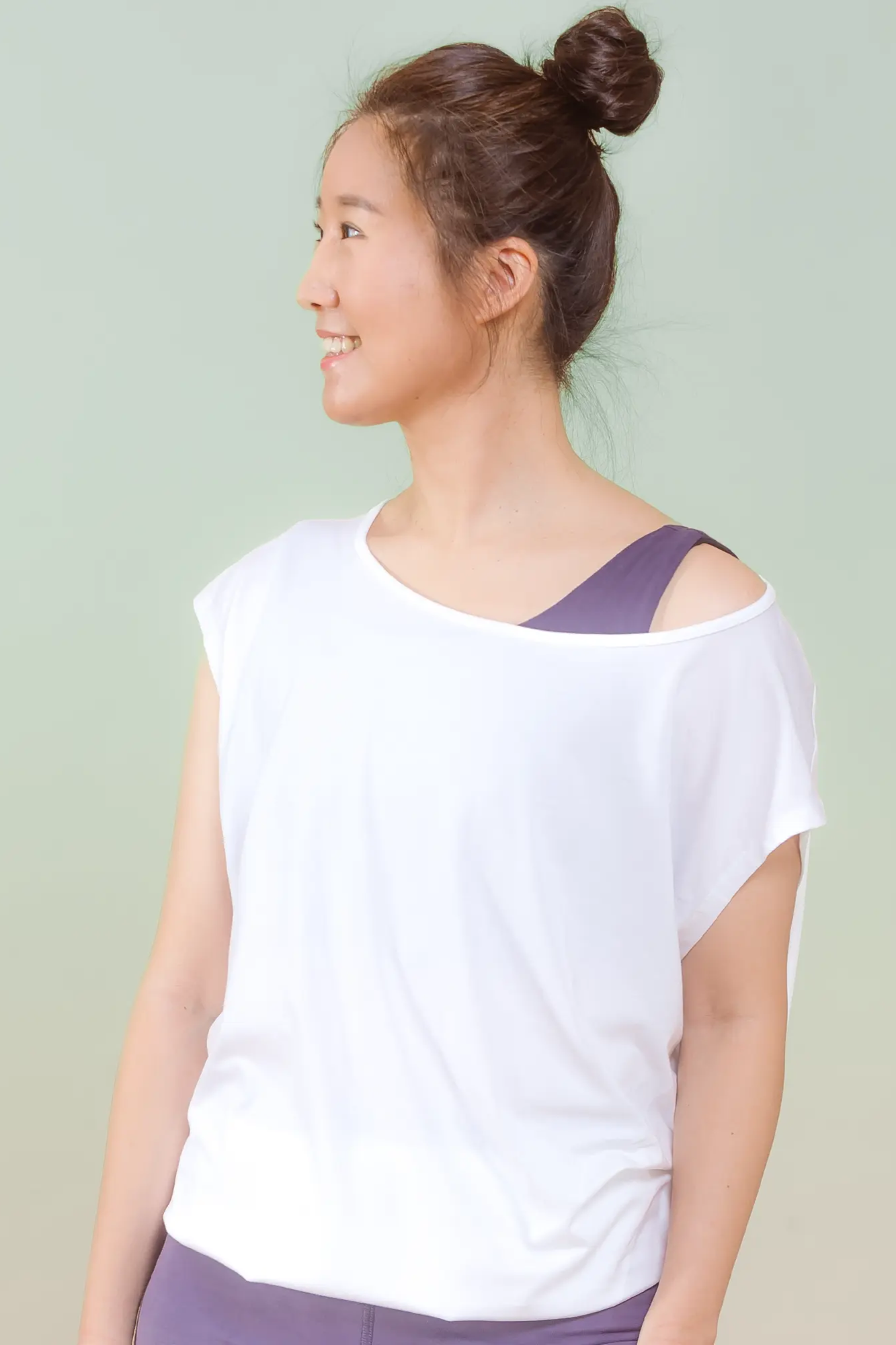 Nice to meet me Damen vegan T-Shirt Relax Wei&Atilde;Ÿ