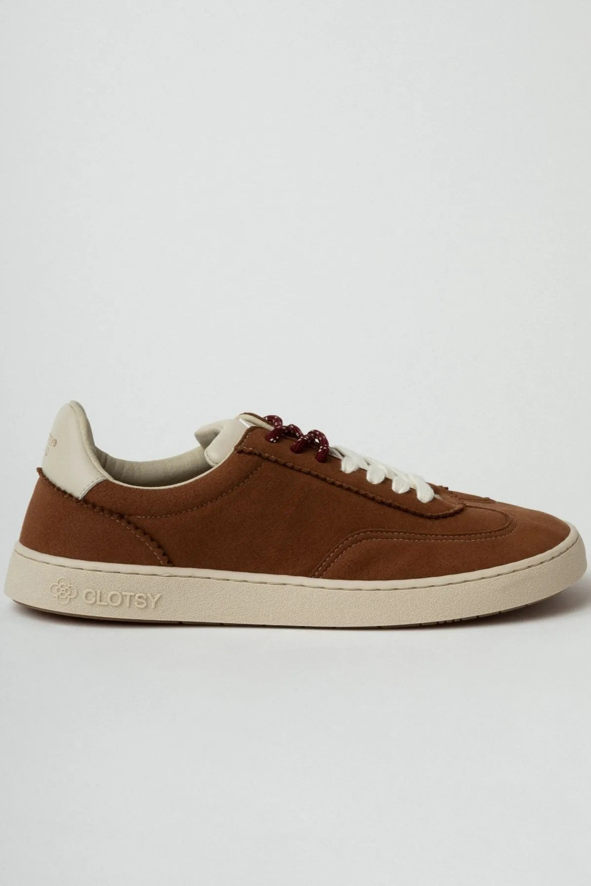 Clotsy Damen vegan Sneaker Senda Braun