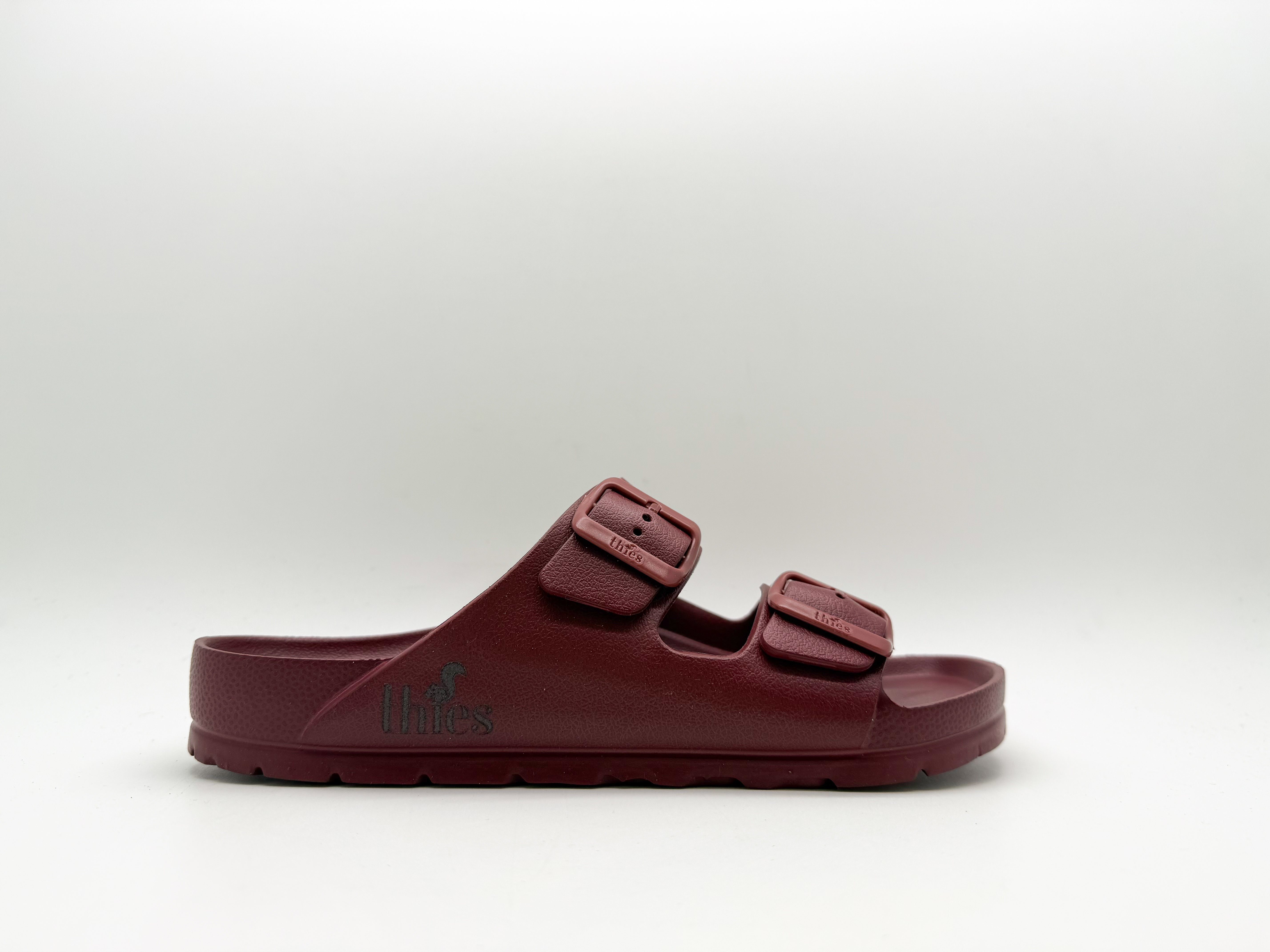 thies men vegan Sandal Ecofoam Bordeaux