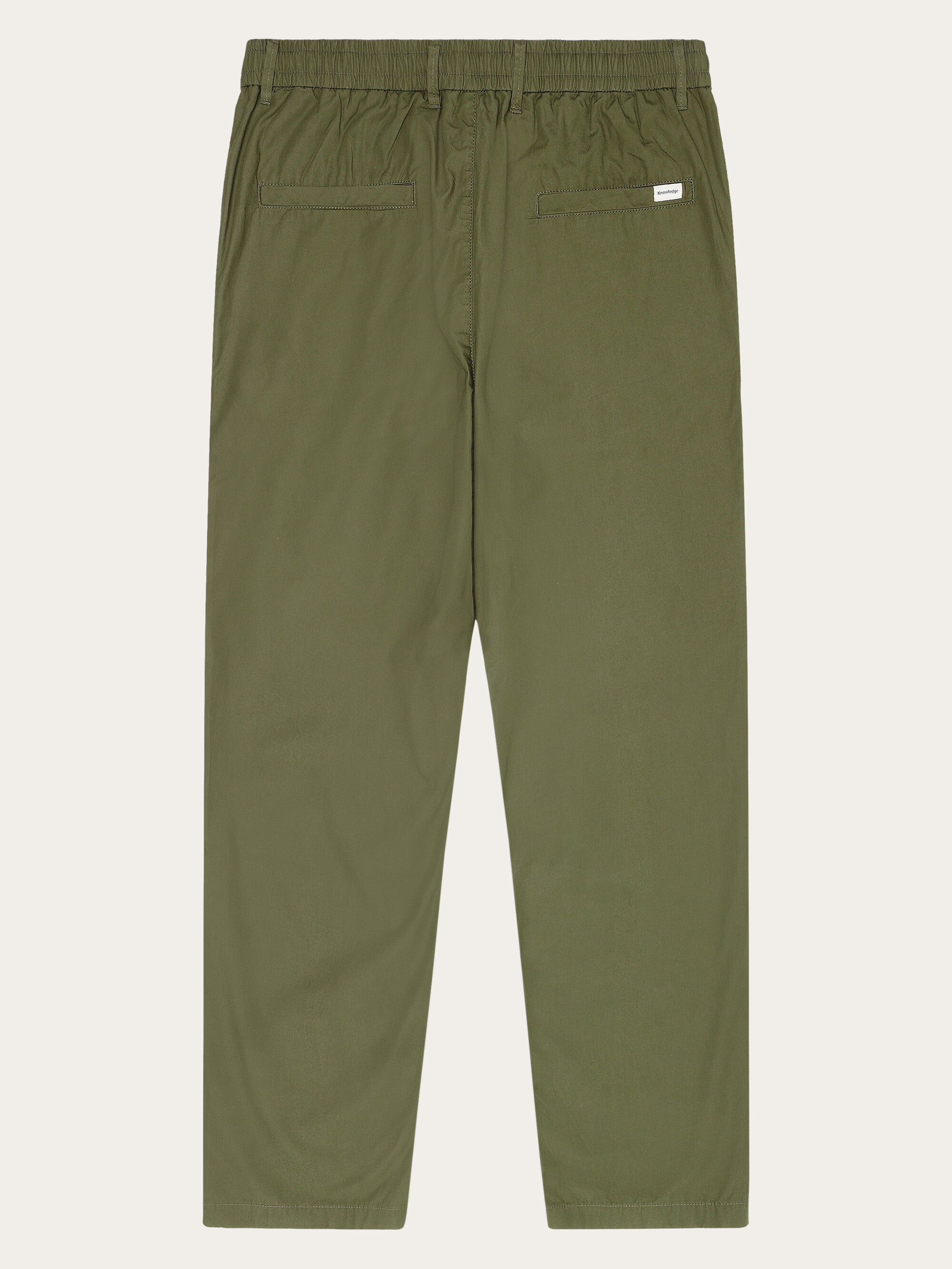 KnowledgeCotton Apparel Chino Pants Tim Tapered Burned Olive