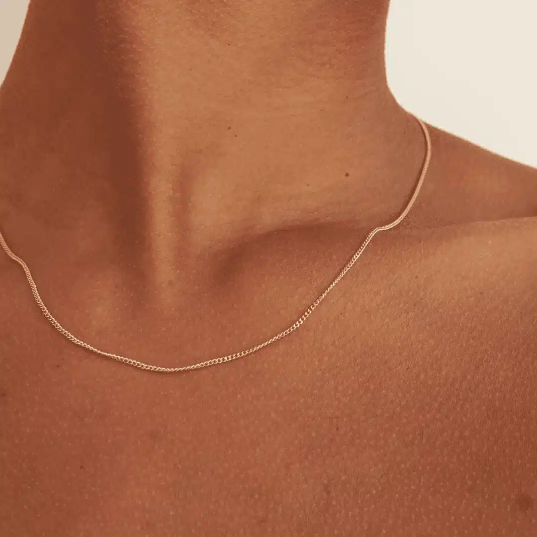Bound Studios womens vegan Necklace The Gigi 18k Gold Vermeil