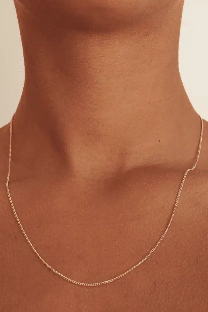 Bound Studios Damen vegan Halskette The Gigi 18k Gold Vermeil