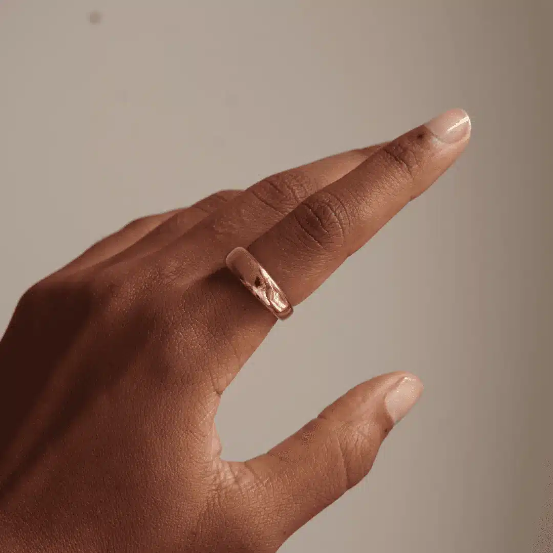 Bound Studios womens vegan Ring The Harper 18k Gold Vermeil