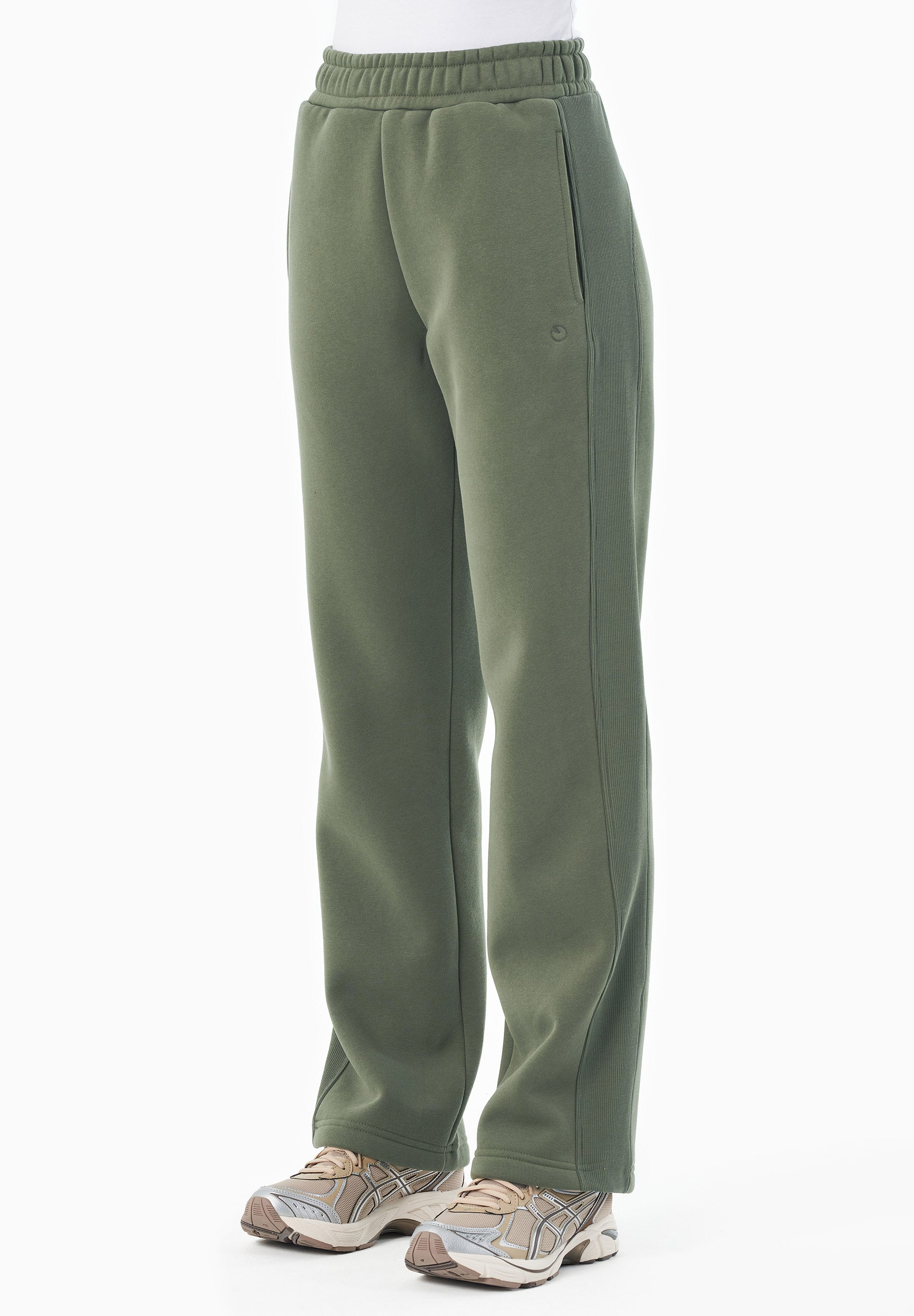 ORGANICATION womens vegan Sweatpants Polly Olive