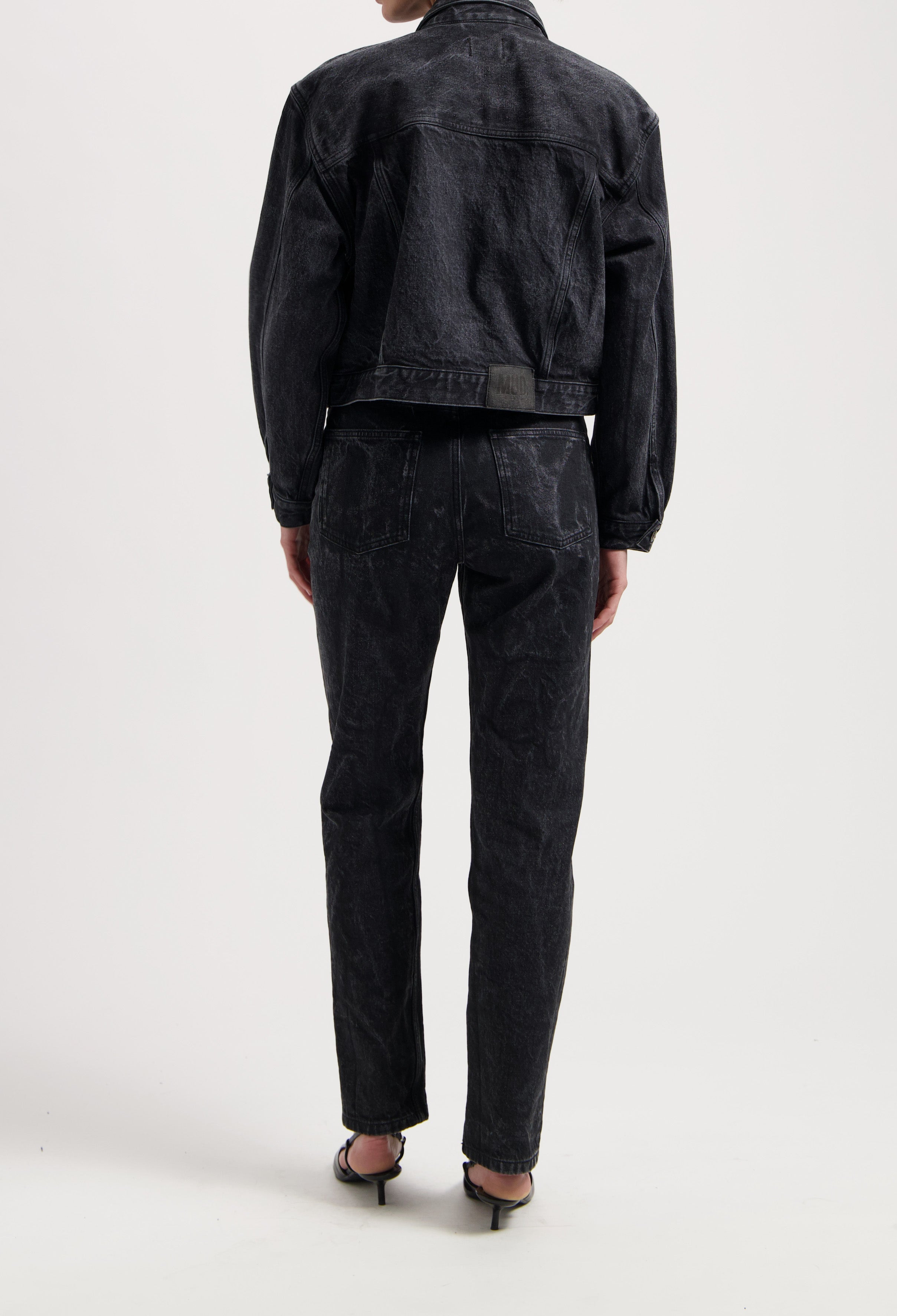 MUD Jeans Jacket Gina Dry Black