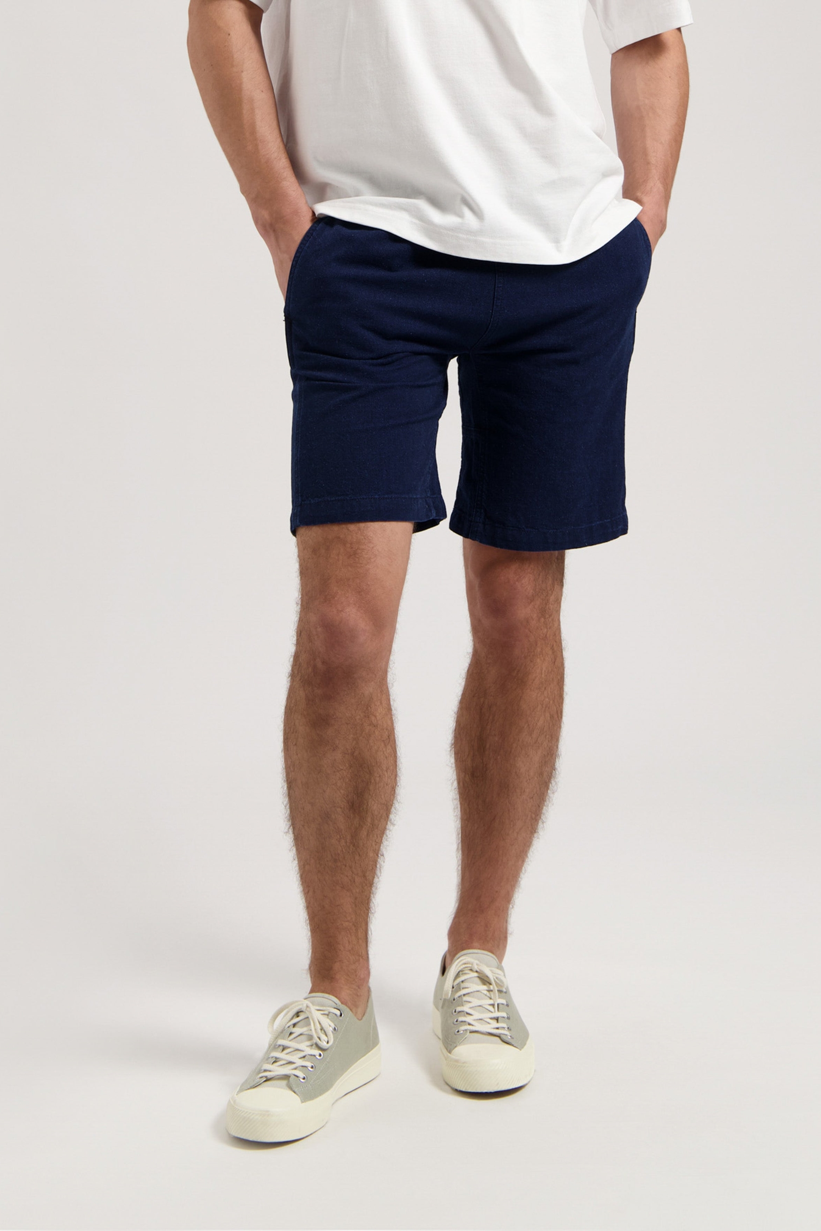 MUD Jeans Herren vegan Shorts Denim Henry Blue Dip