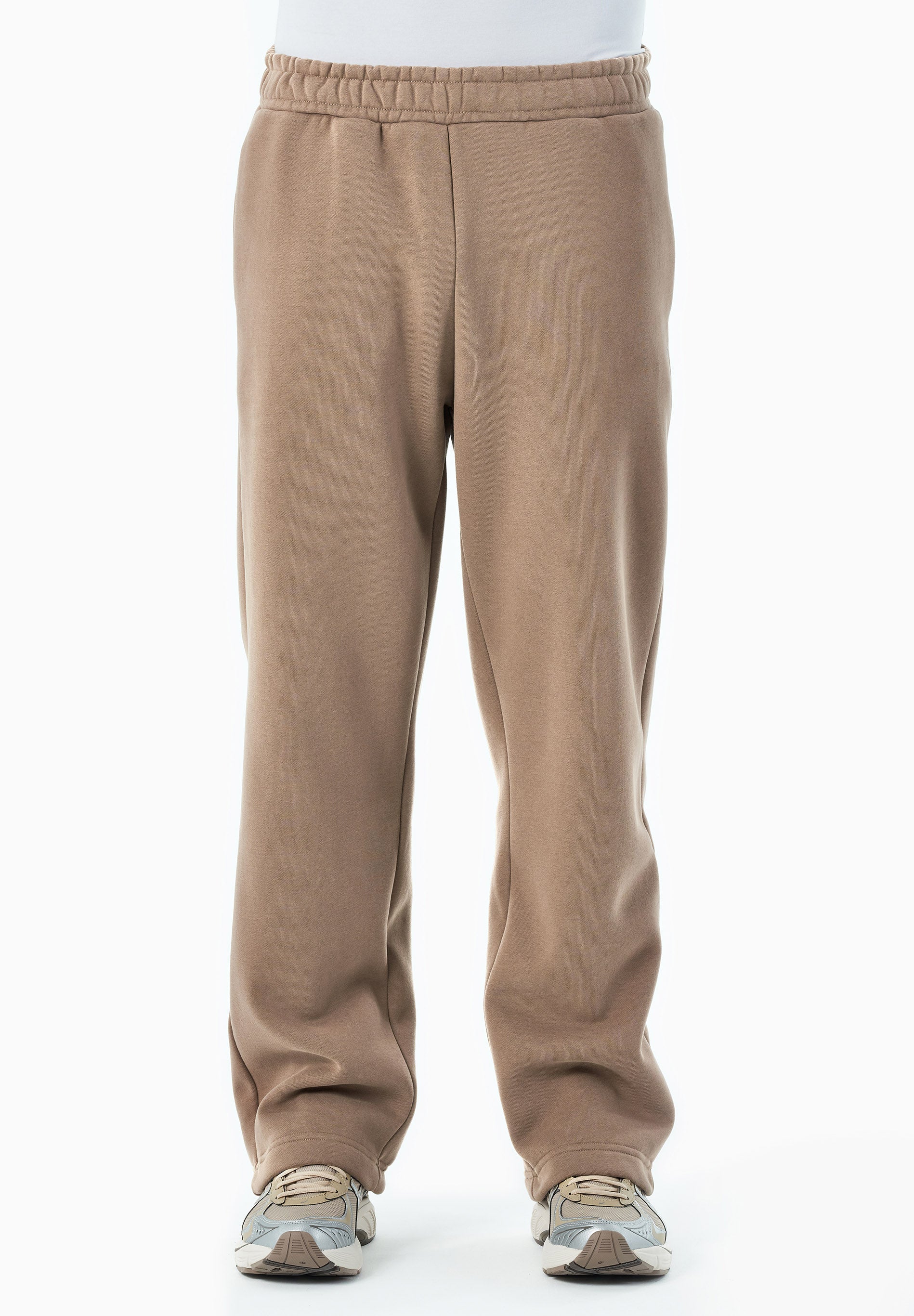 ORGANICATION men vegan Jogging Pants Pollen Gravel