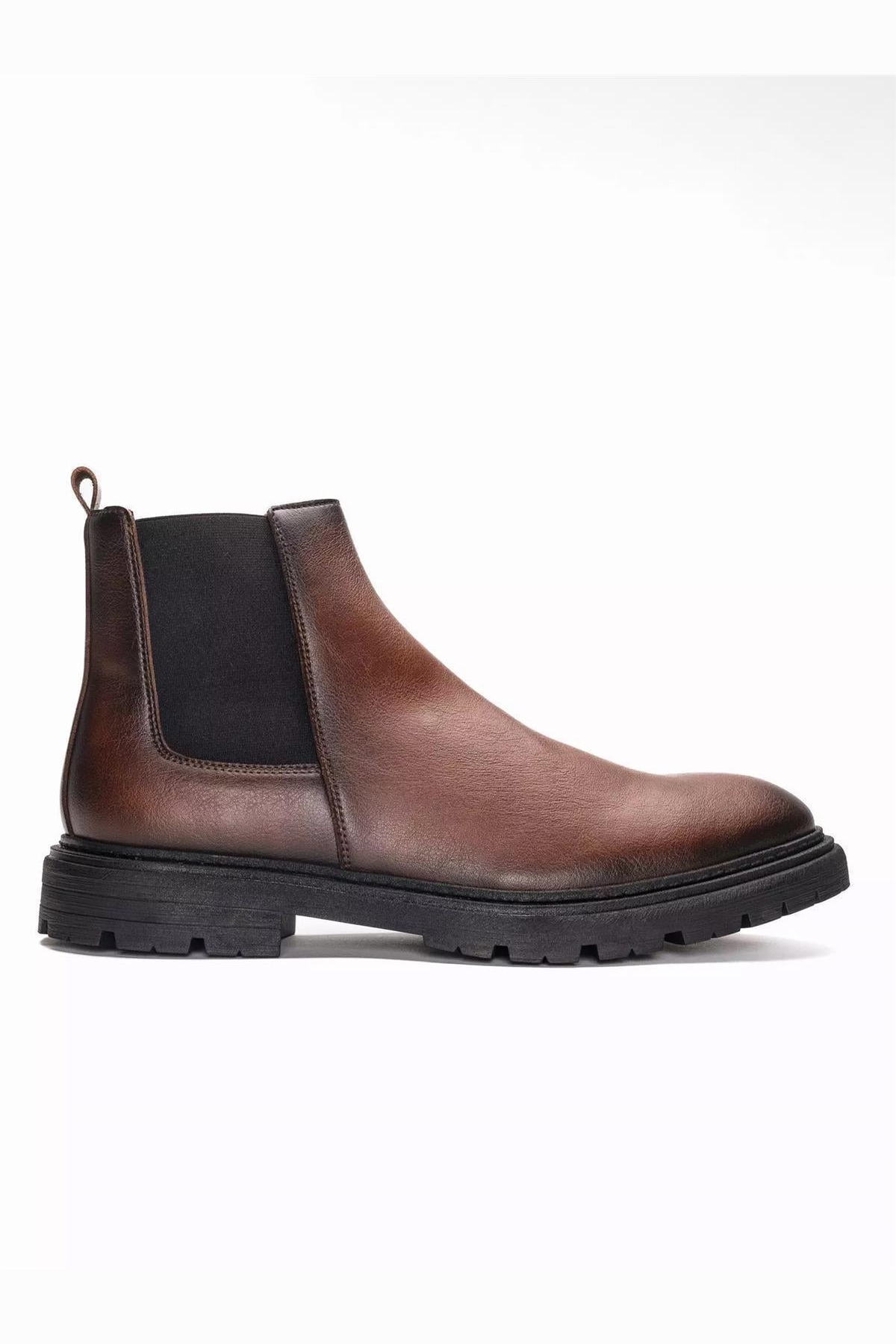 NAE Herren vegan Chelsea Boots Lukas Braun