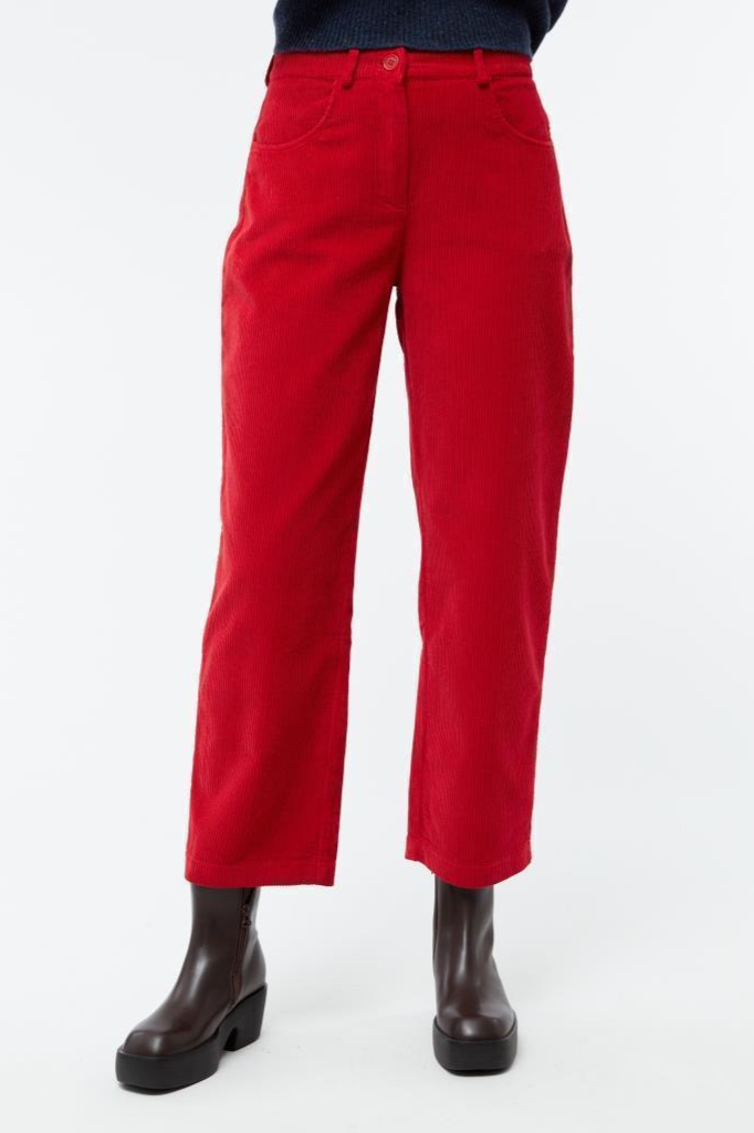 Givn Damen vegan Hose Coralie Karminrot