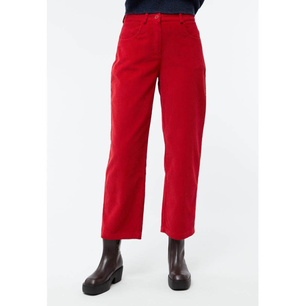 110600 - Damen vegan Hose Coralie Karminrot 110600 - Damen vegan Hose Coralie Karminrot