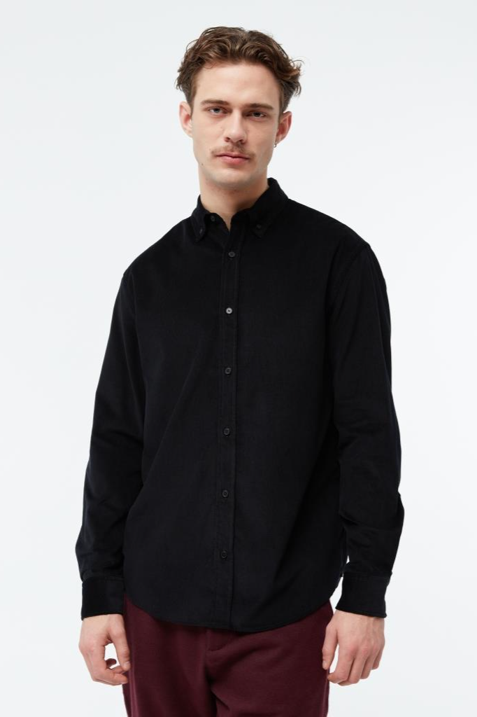 Givn Herren vegan Hemd Fabio Schwarz