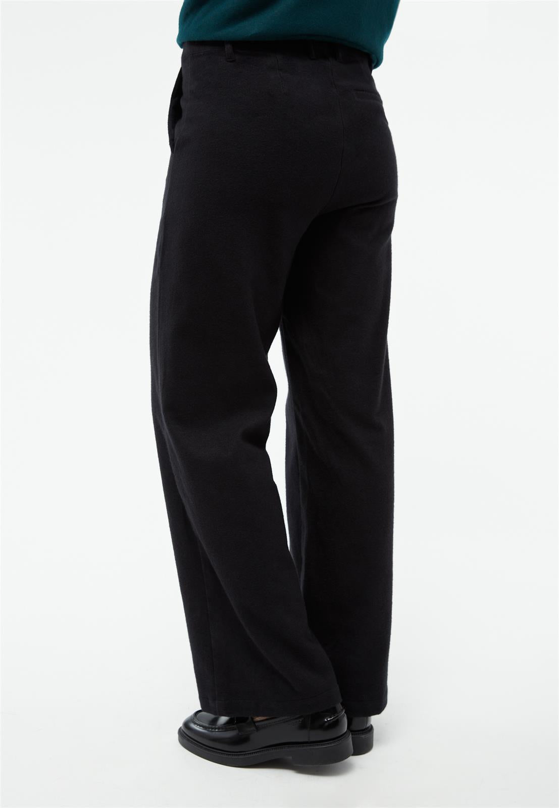 Givn womens vegan Pants Wide Leg Beatrice Anthracite