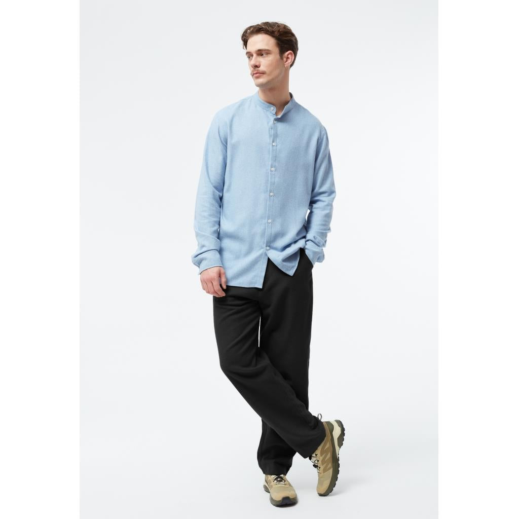 Givn men vegan Pants Flannel Helge Anthracite