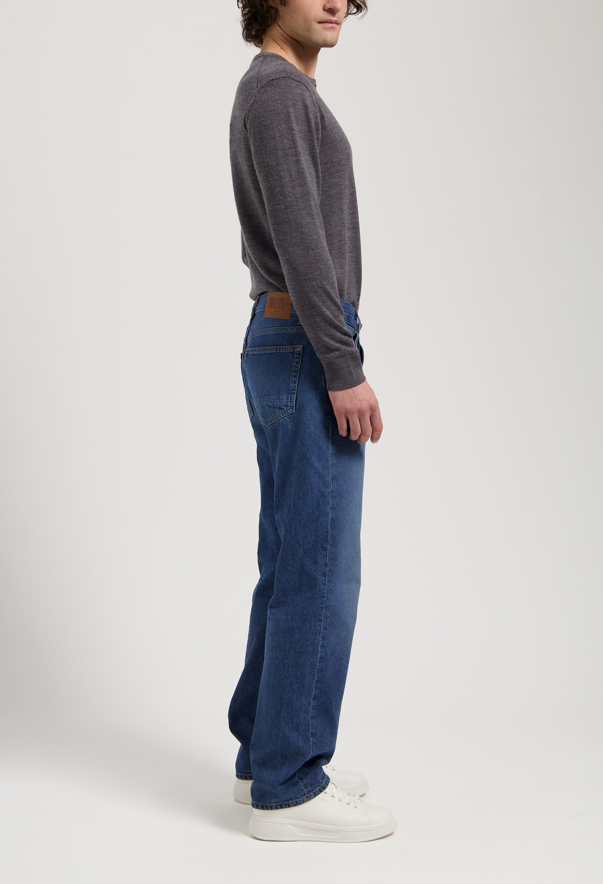 110655 - Herren vegan Jeans Mid Loose Alex Rustic Blue