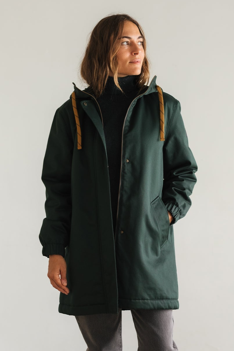 110693 - Herren vegan Jacke Drakonia DunkelgrÃ¼n