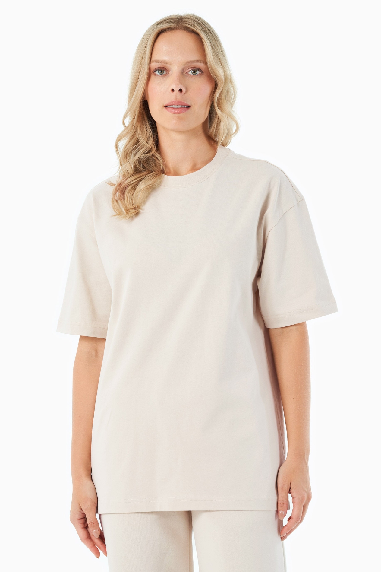 ORGANICATION men vegan T-Shirt Tussem Off White