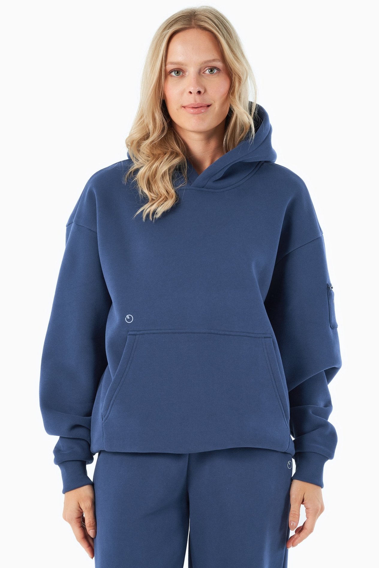 ORGANICATION Herren vegan Hoodie Harvinn Navy