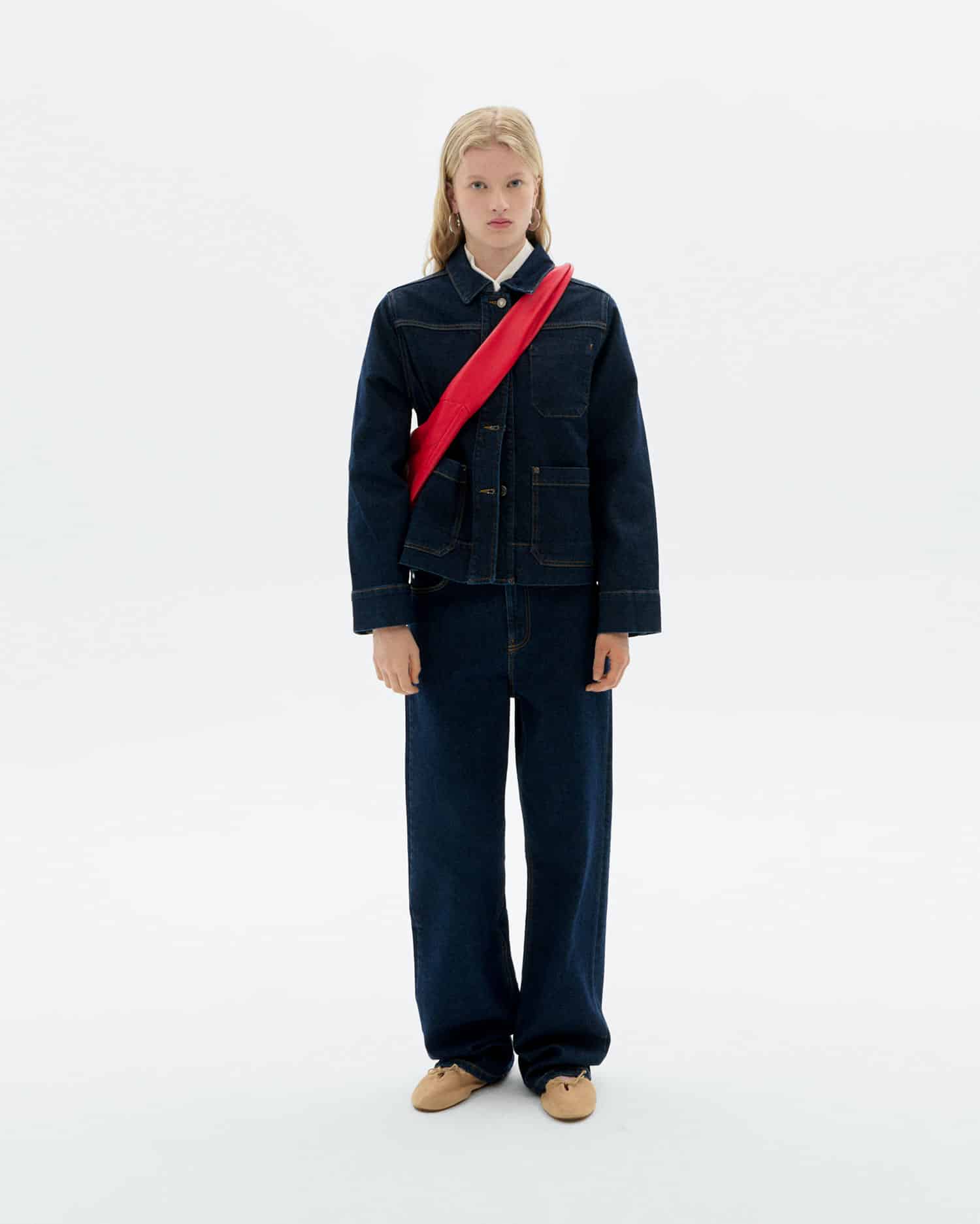 Thinking MU womens vegan Jeans Theresa Dark Denim