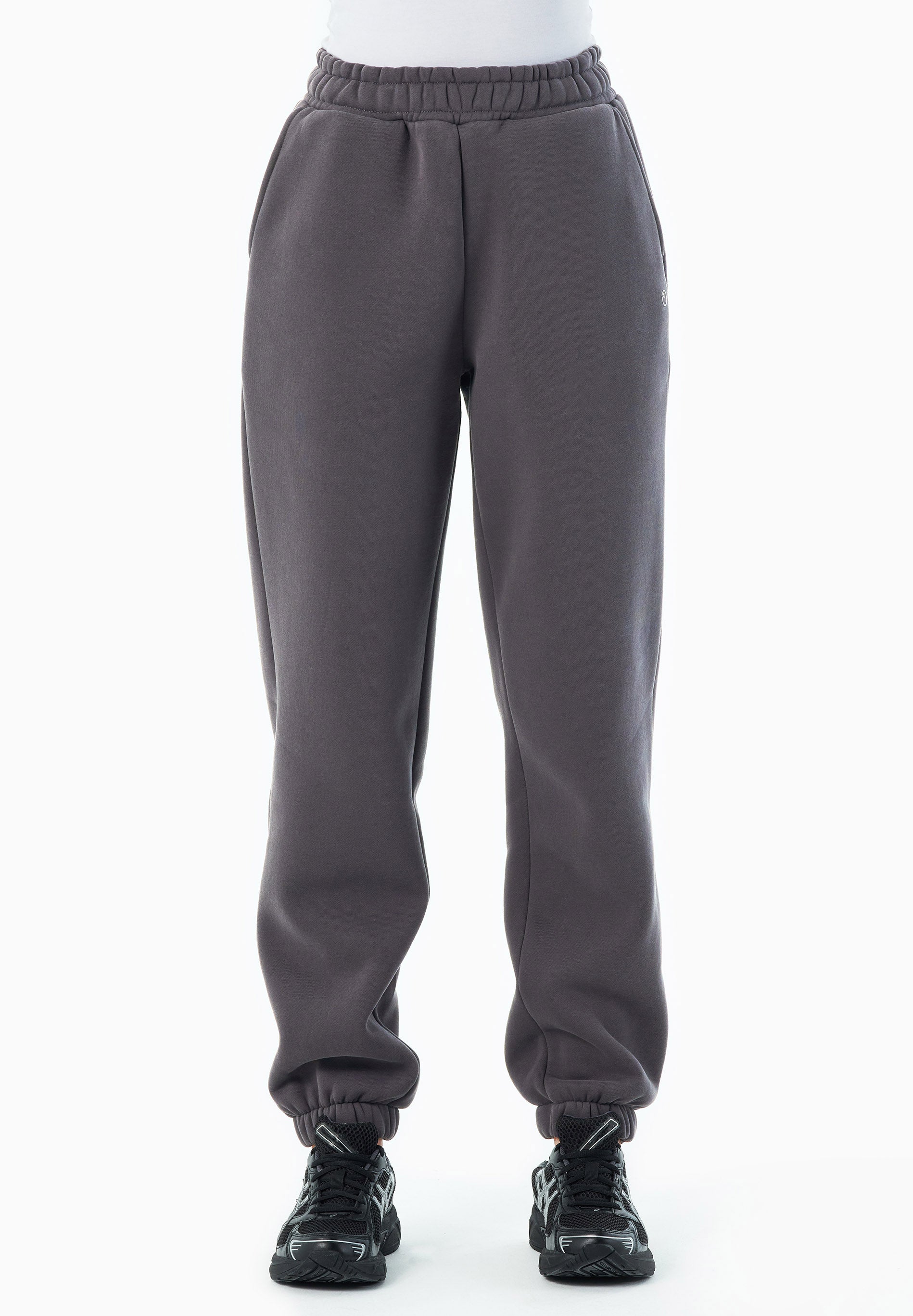 ORGANICATION men vegan Jogging Pants Parkerr Shadow Grey