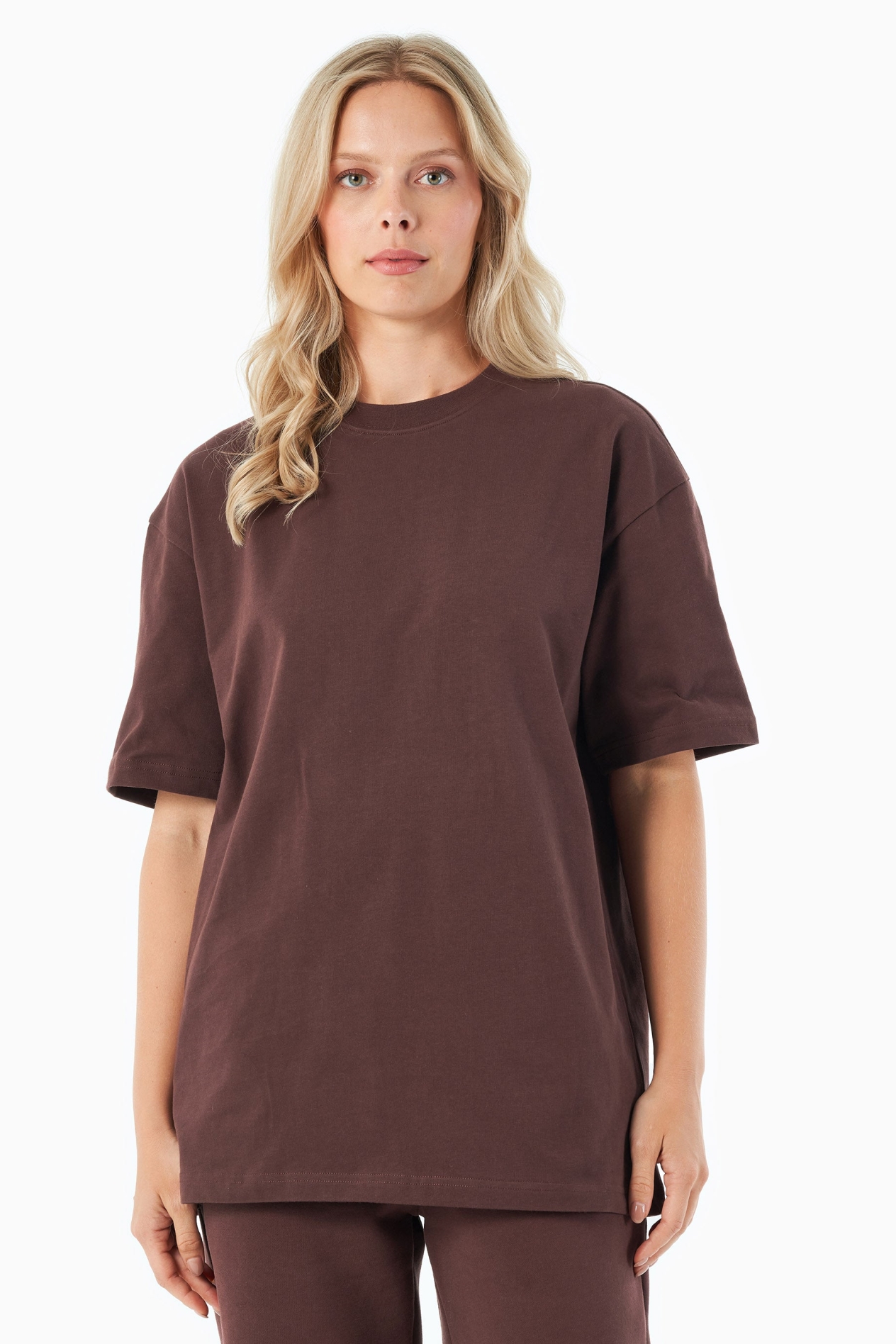 ORGANICATION men vegan T-Shirt Tussem Bitter Chocolate