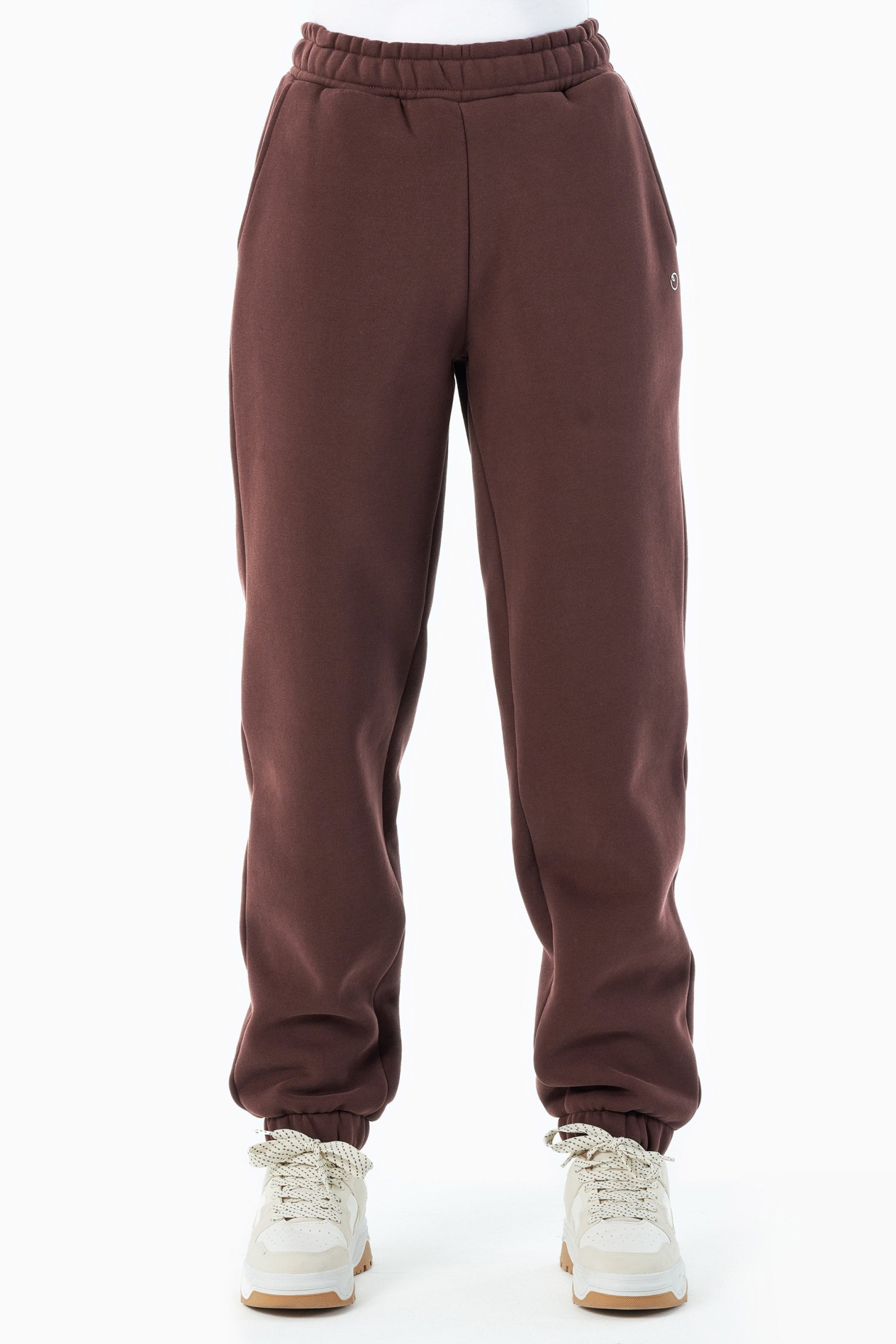 ORGANICATION Herren vegan Jogginghosen Parkerr Bitter Chocolate