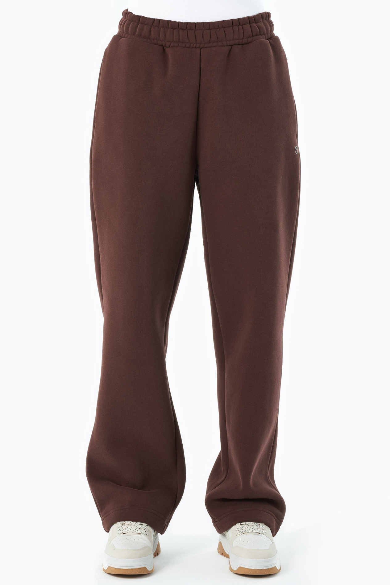 Image of ORGANICATION mannen vegan Joggingbroek Stuifmeel Bittere Chocolade