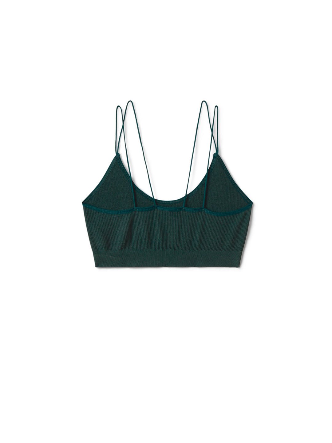 TWOTHIRDS womens vegan Sports Bra Figueral Dark Green