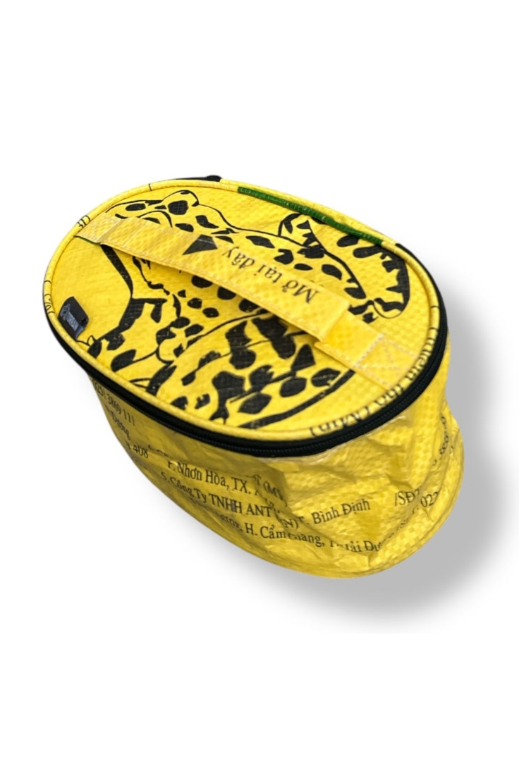 TORRAIN Toiletry Bag Shebang Yellow Frog