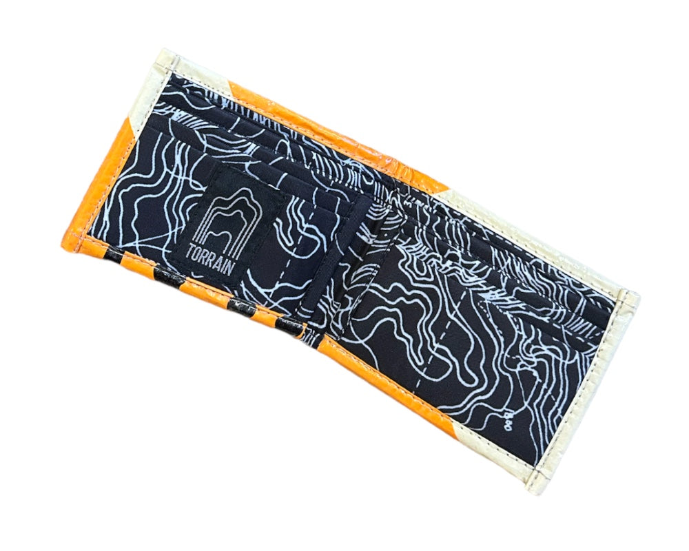 TORRAIN Bi Fold Brieftasche Trad Gelber Frosch