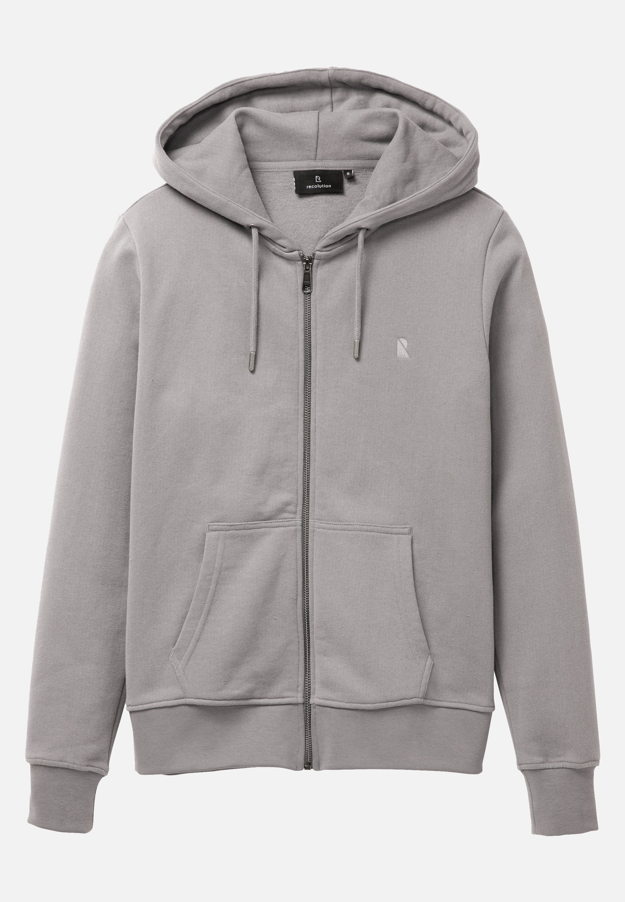 111201 - Recolution Damen vegan Sweatjacke Dahlia Greige 111201 - Recolution Damen vegan Sweatjacke Dahlia Greige